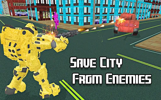 Multi Robot Transform Tank War | Indus Appstore | Screenshot