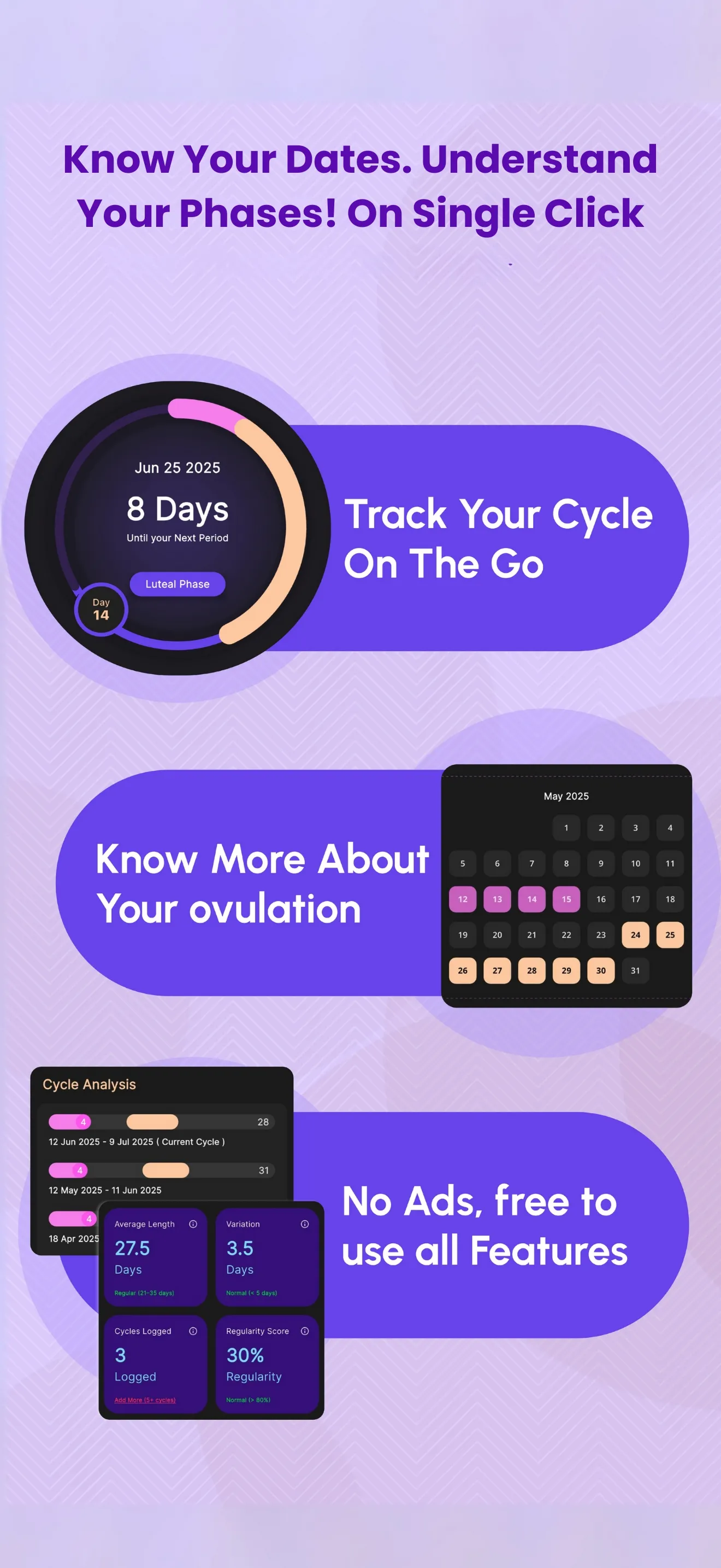 Period Tracker Ovulation Cycle | Indus Appstore | Screenshot