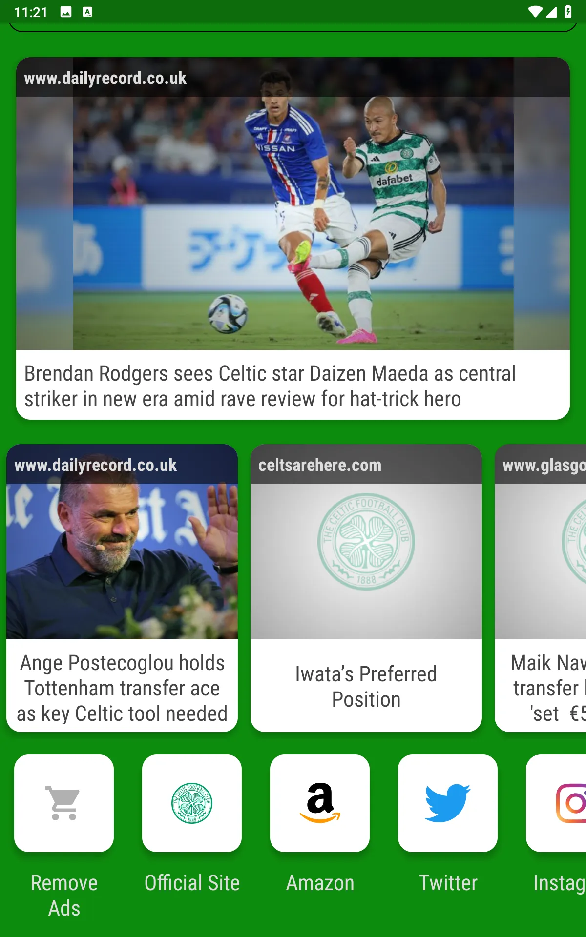 Celtic FC Fan App | Indus Appstore | Screenshot