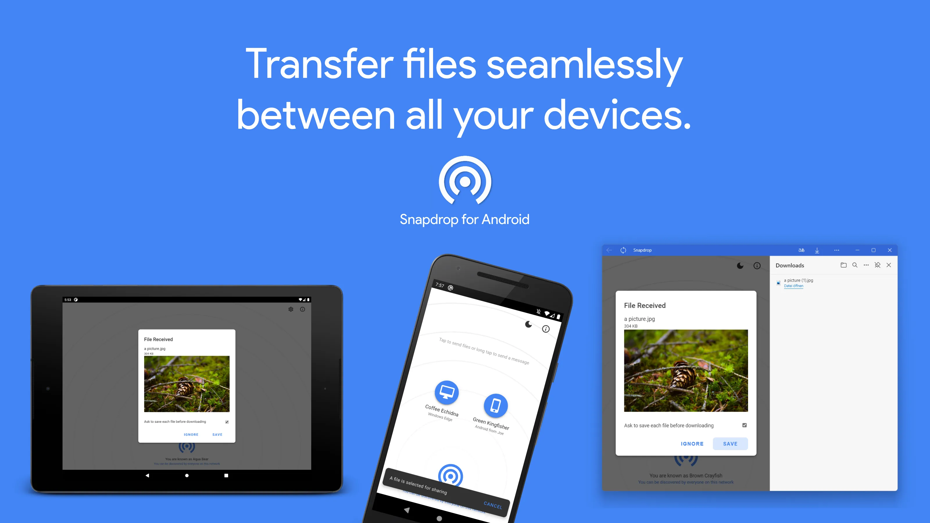 Snapdrop & PairDrop | Indus Appstore | Screenshot