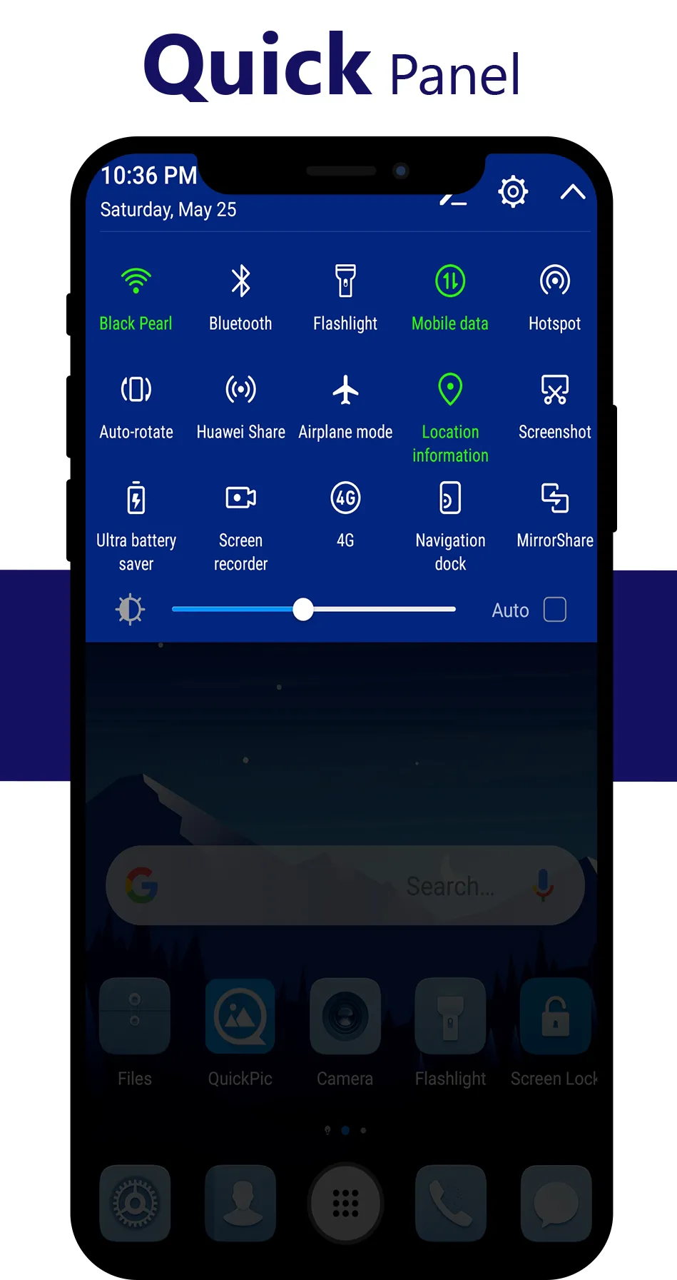 Blue Theme for Huawei Emui | Indus Appstore | Screenshot