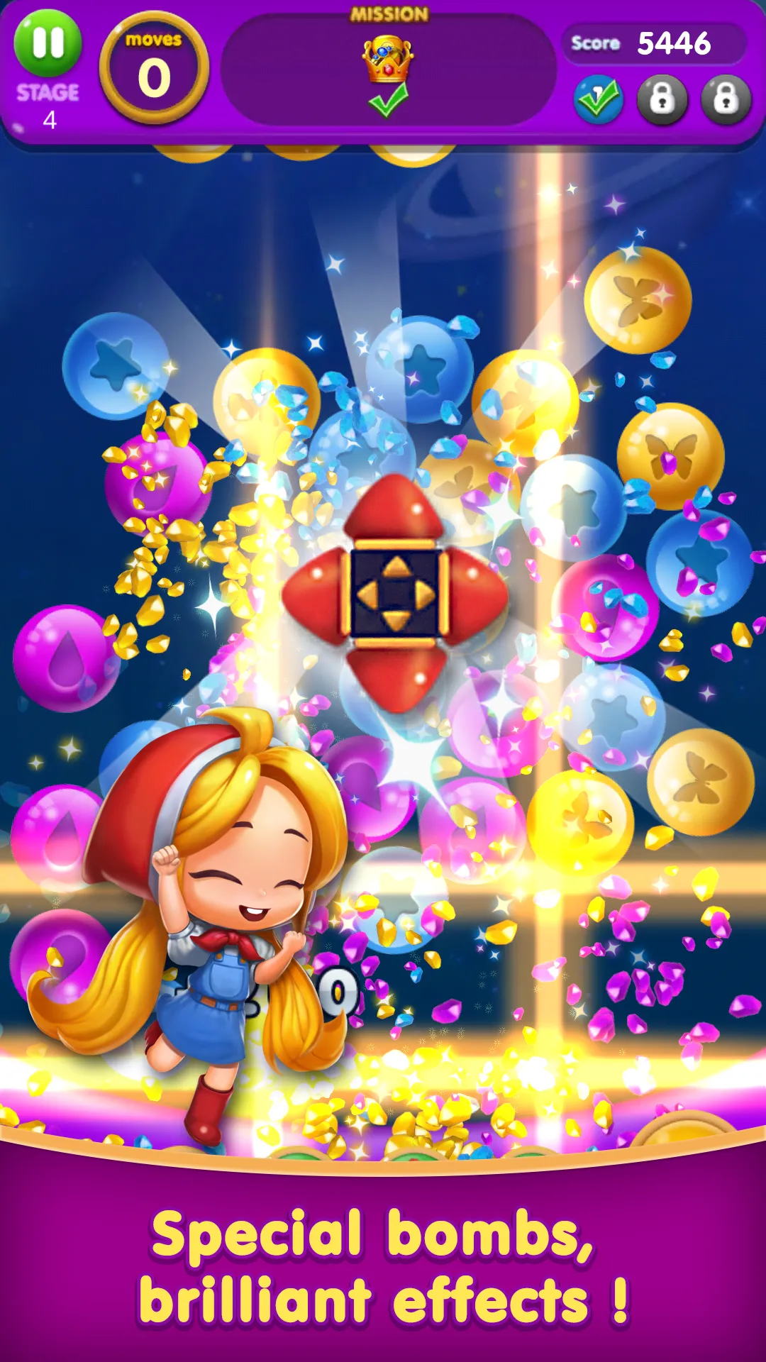 Jewel Stars-Link Puzzle Game | Indus Appstore | Screenshot