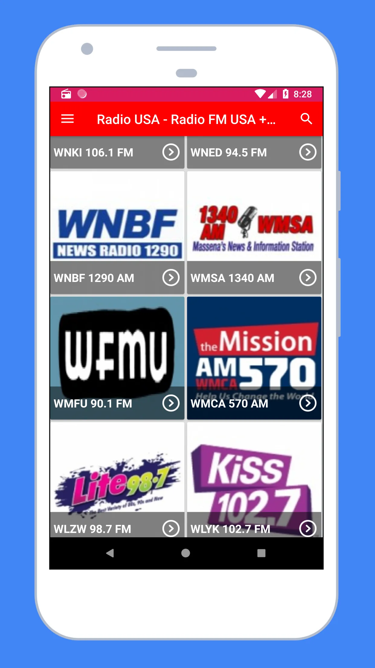 Radio USA FM - Radio Online | Indus Appstore | Screenshot