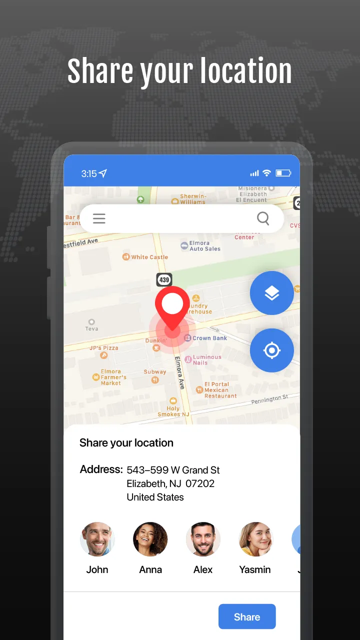 GPS Maps & Location Tracker | Indus Appstore | Screenshot