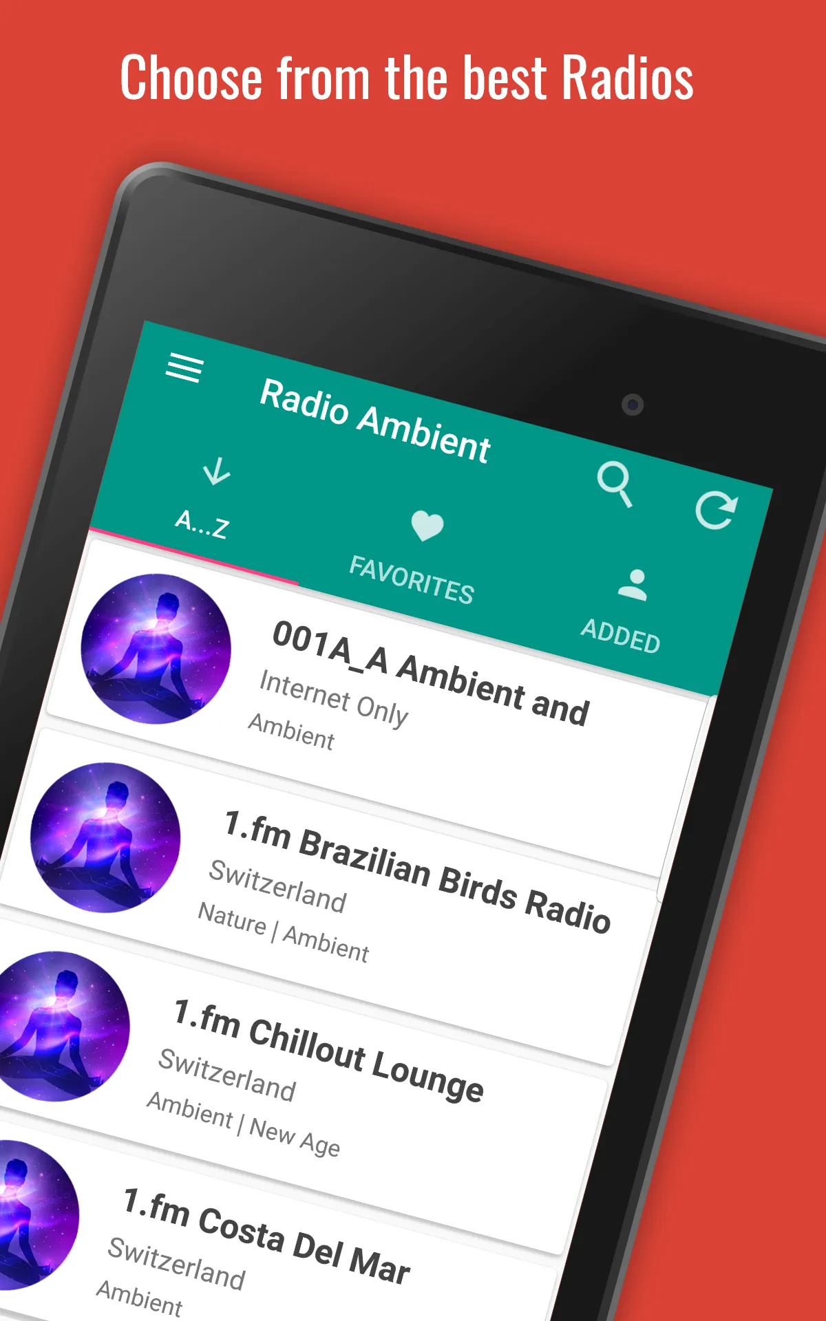 Ambient Music Radios | Indus Appstore | Screenshot