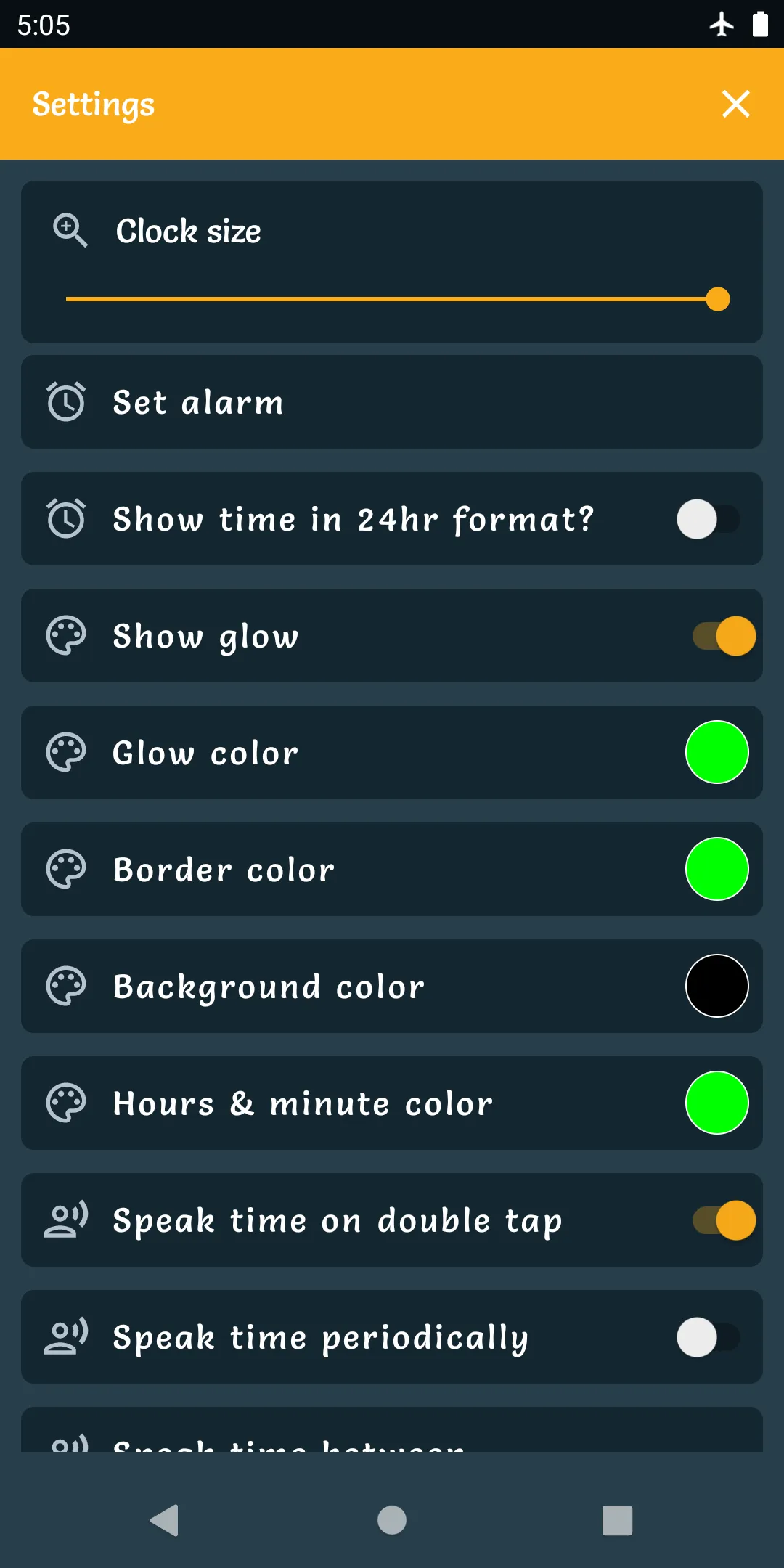 Neon Clock | Indus Appstore | Screenshot