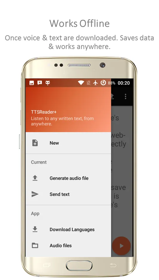 TTSReader Pro - Text To Speech | Indus Appstore | Screenshot