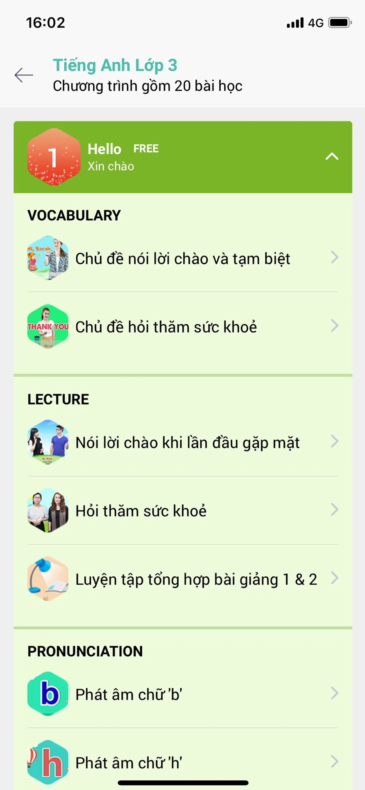 Tiếng Anh 123 | Indus Appstore | Screenshot