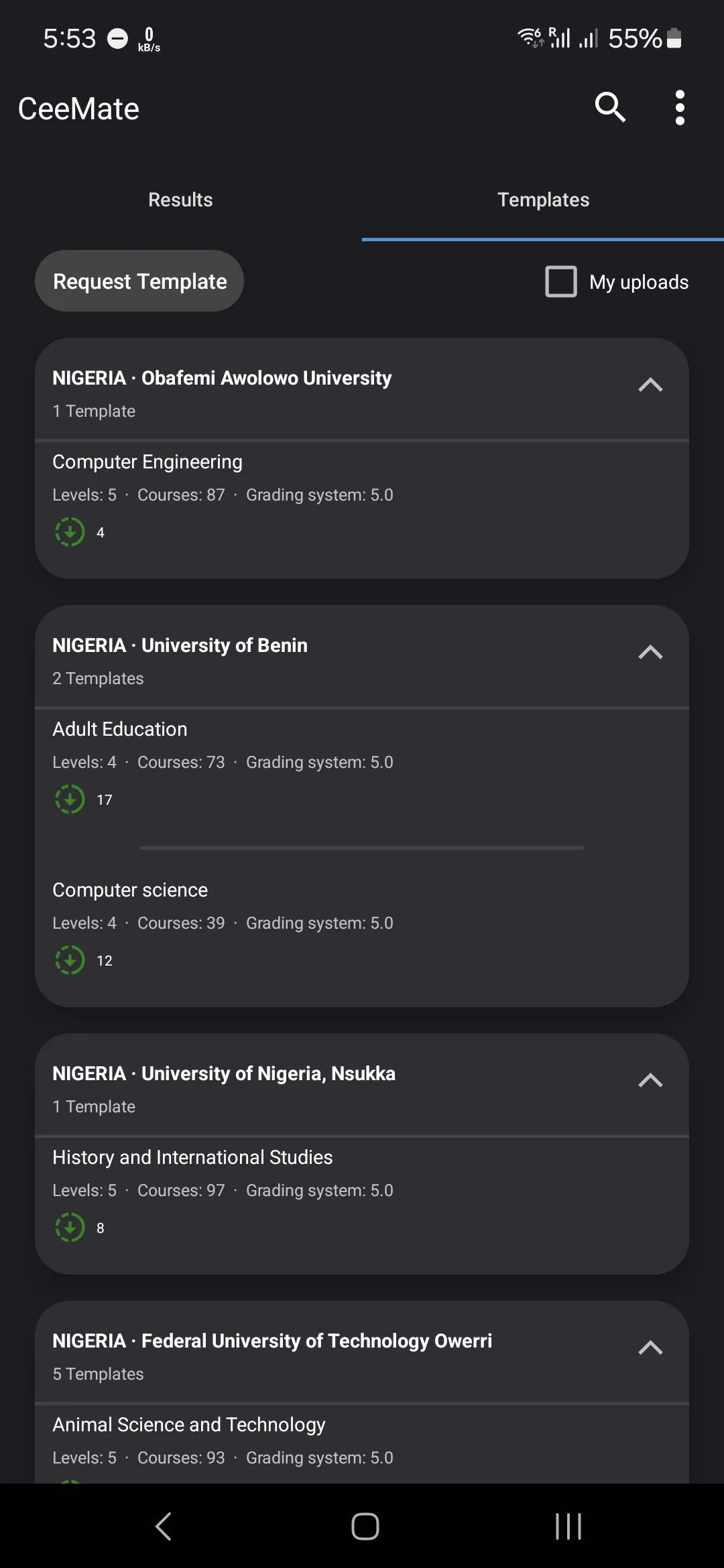 CeeMate CGPA Calculator | Indus Appstore | Screenshot