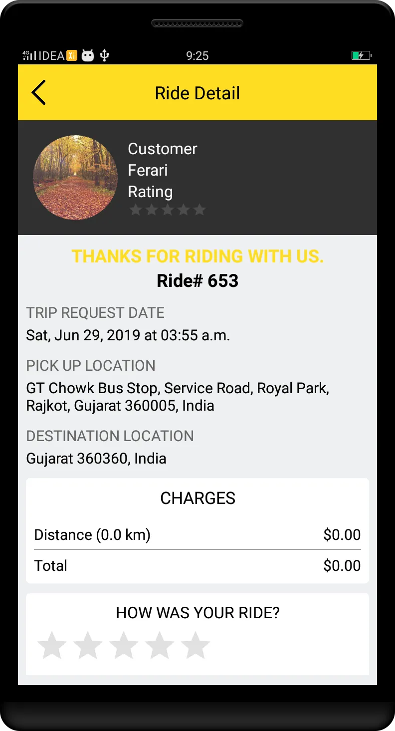 TaxiApp - By Swayam Infotech | Indus Appstore | Screenshot