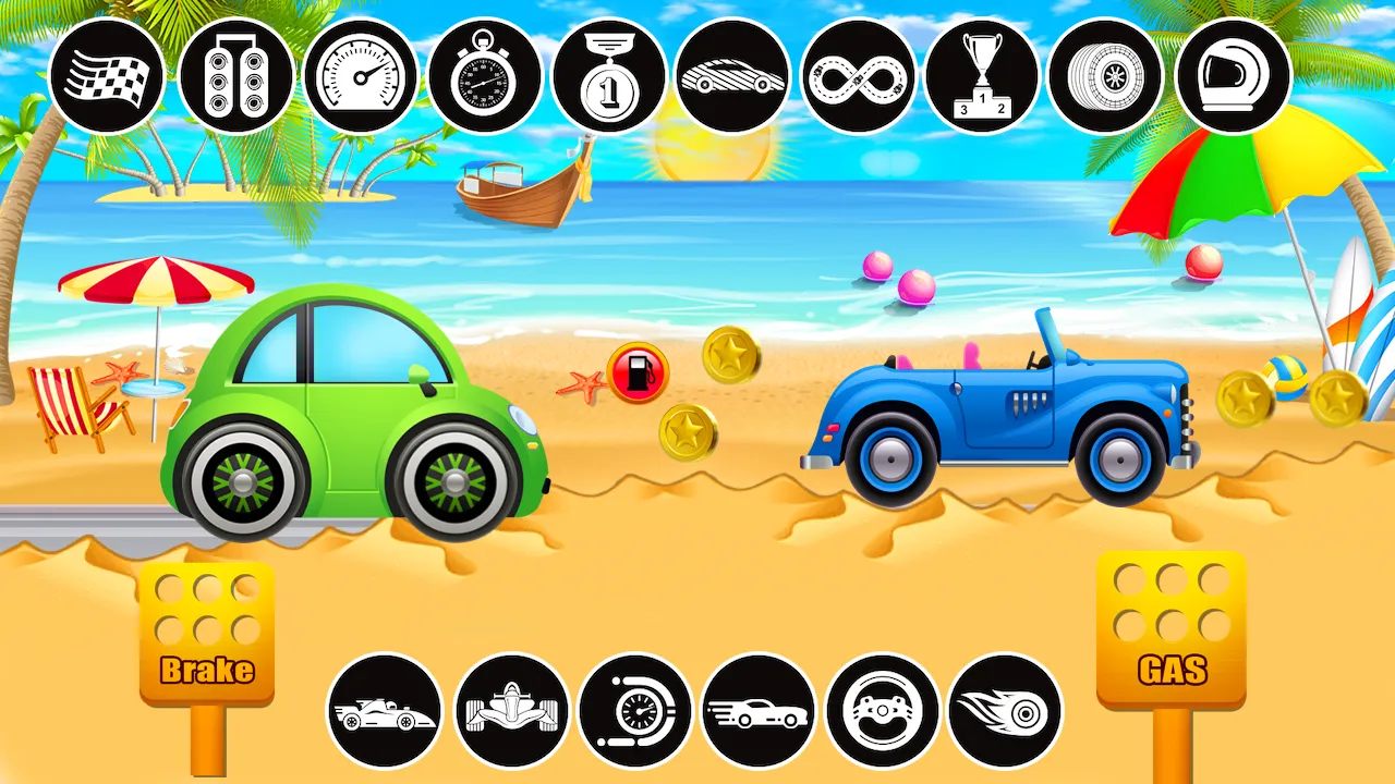 Kids Cars Hills Racing games | Indus Appstore | Screenshot