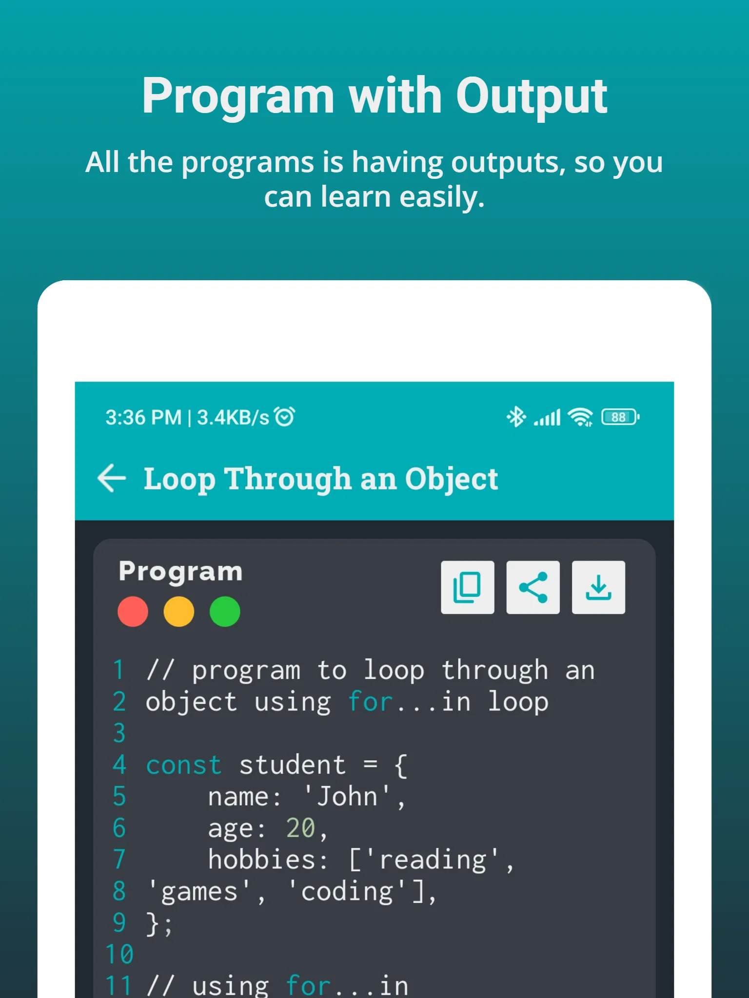 Javascript Programs | Indus Appstore | Screenshot