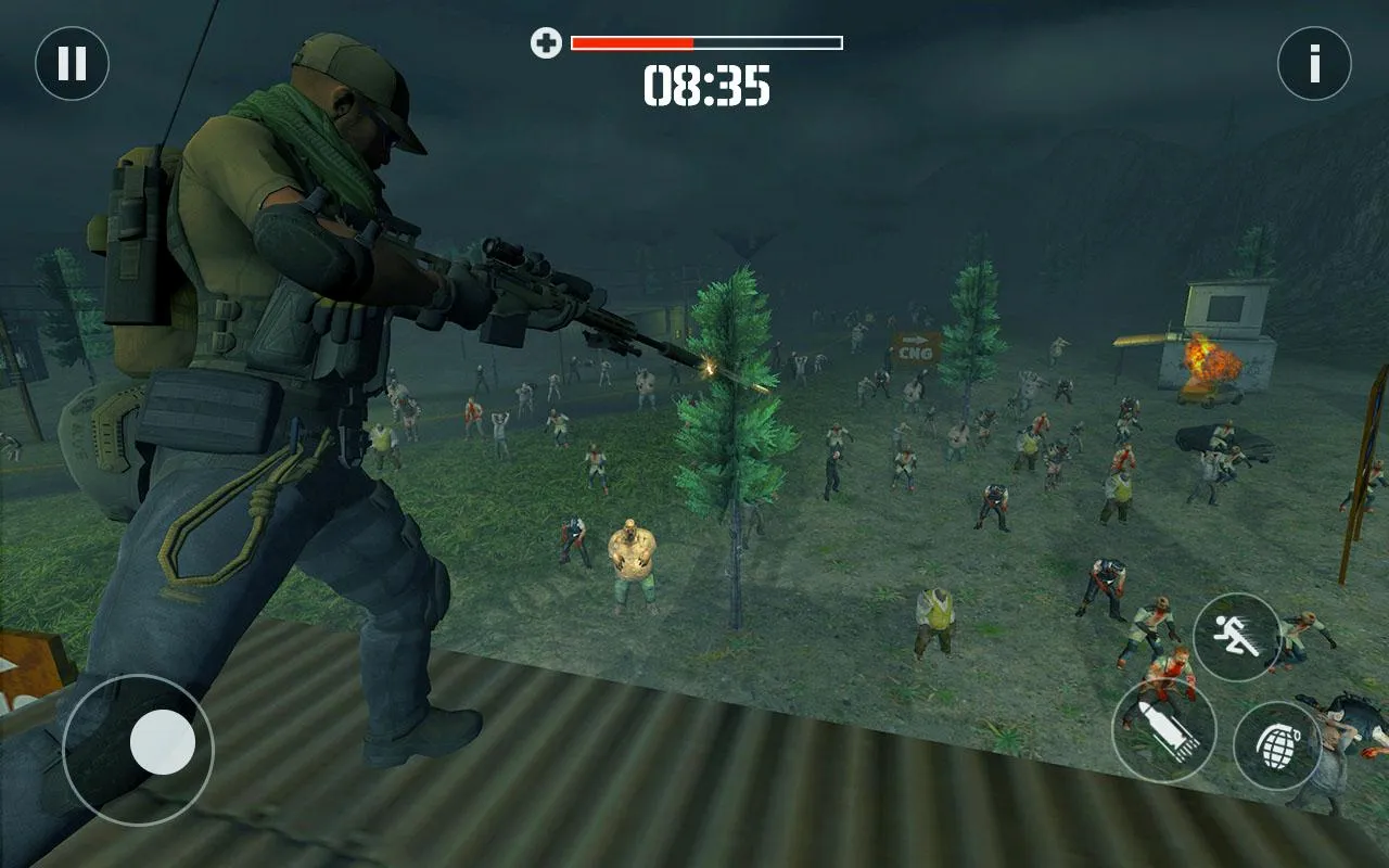 Zombie Survival Gun Shooter 3D | Indus Appstore | Screenshot