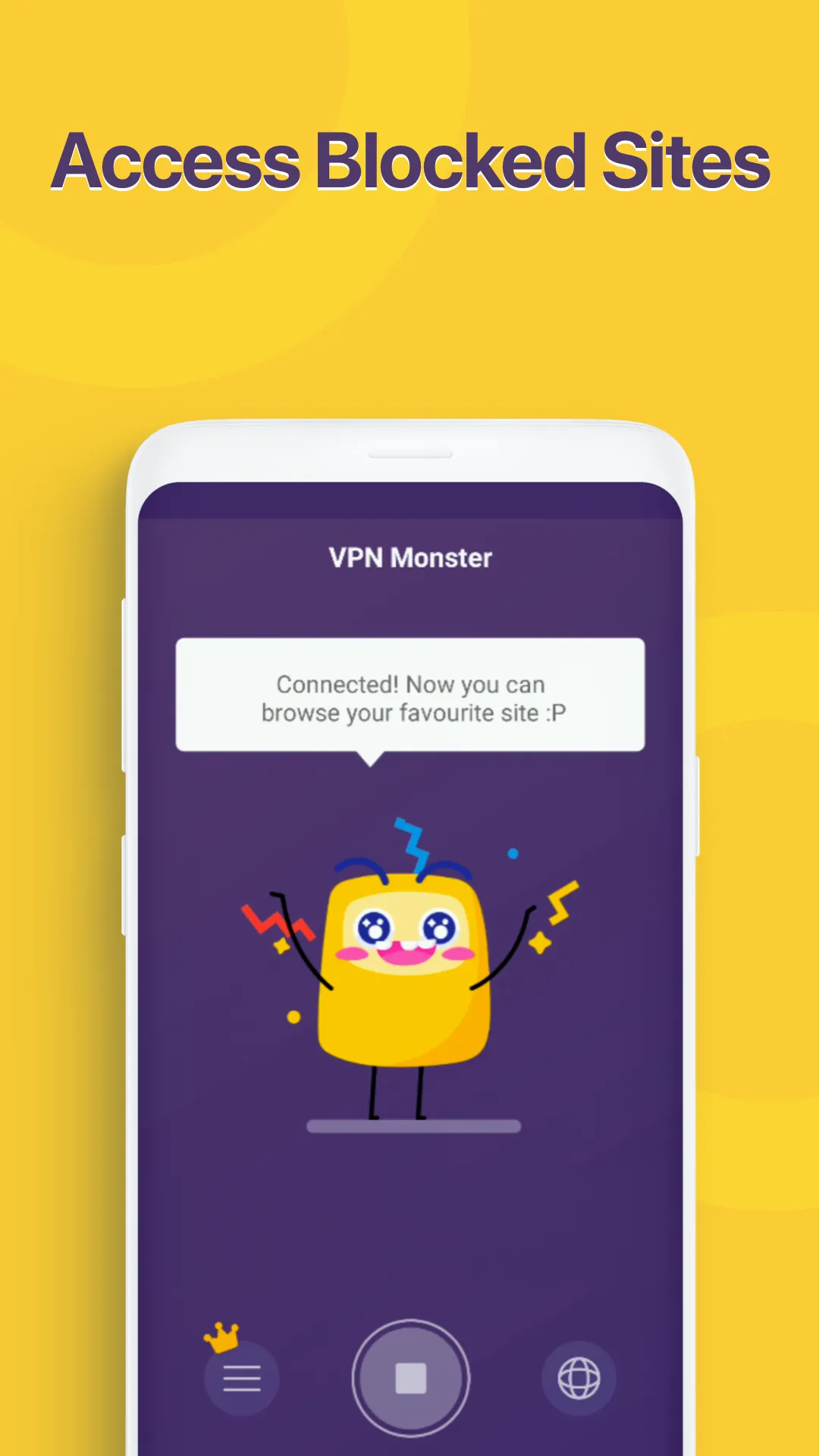 VPN Monster - Secure VPN Proxy | Indus Appstore | Screenshot