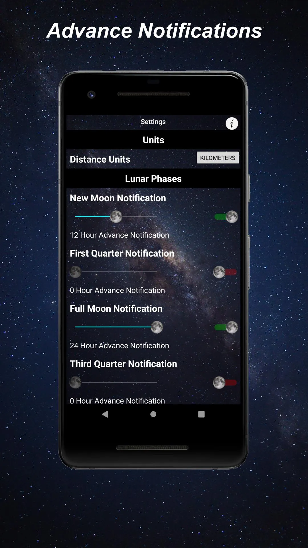 Lunar Phase - Moon Calendar | Indus Appstore | Screenshot