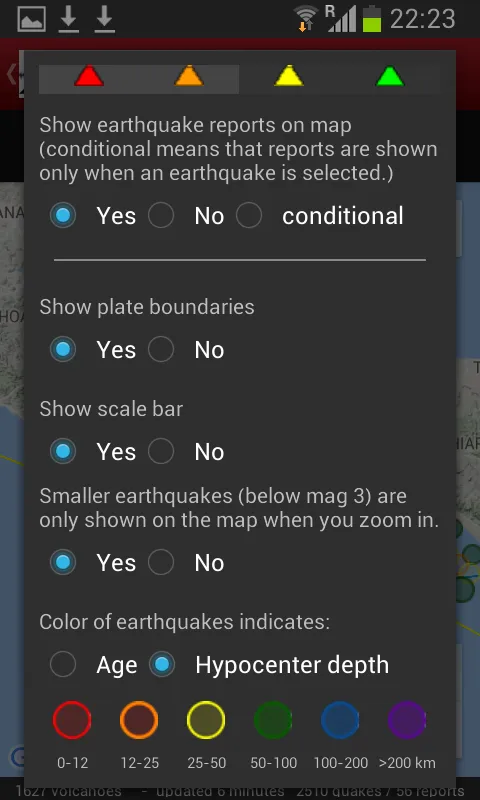 Volcanoes & Earthquakes | Indus Appstore | Screenshot