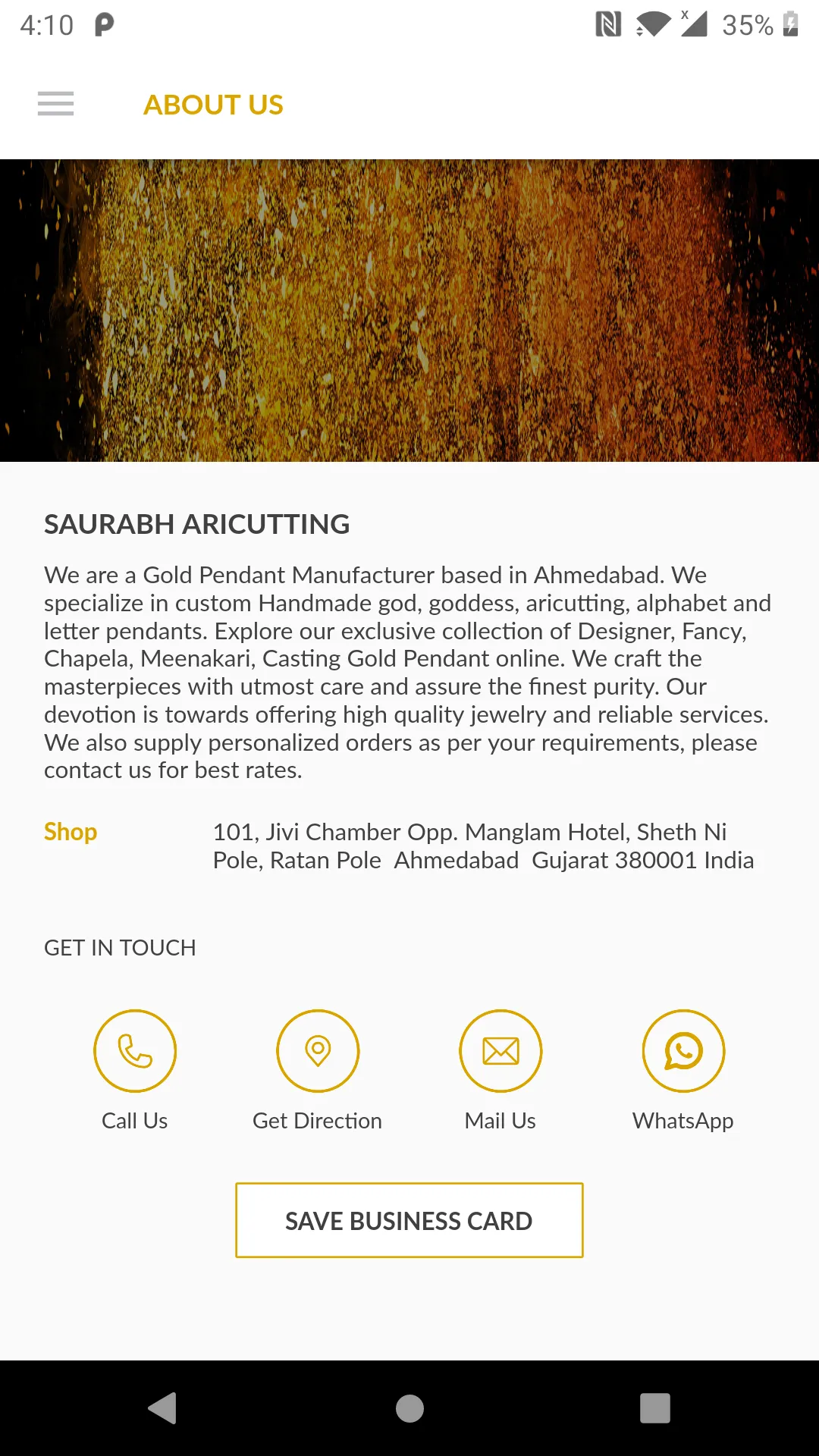 Saurabh Aricutting | Indus Appstore | Screenshot