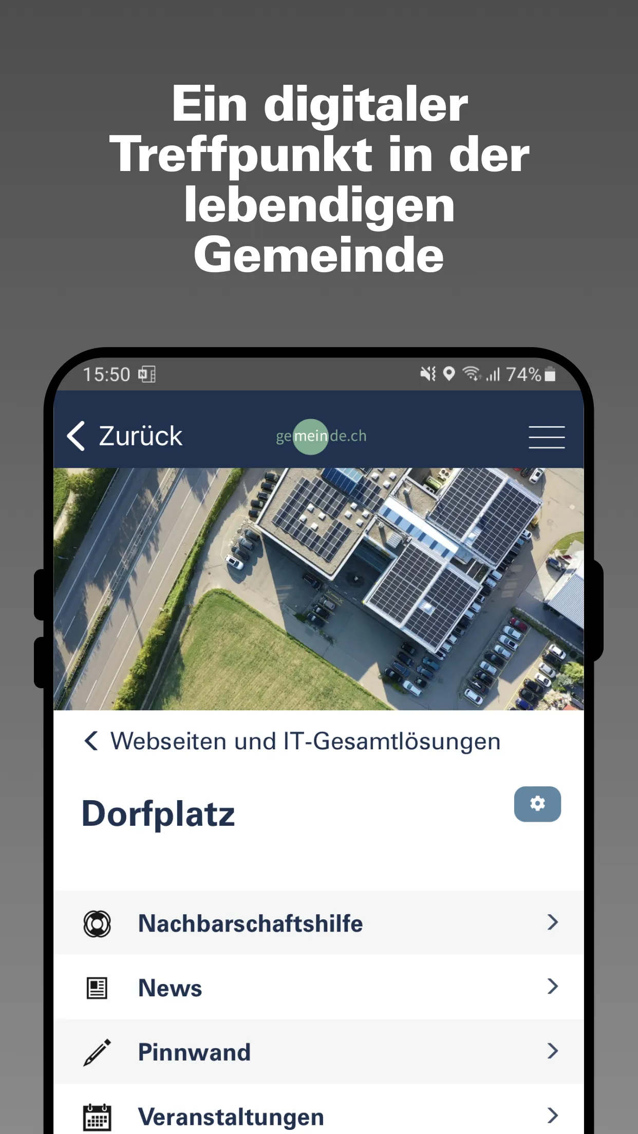 Gemeinde.ch | Indus Appstore | Screenshot