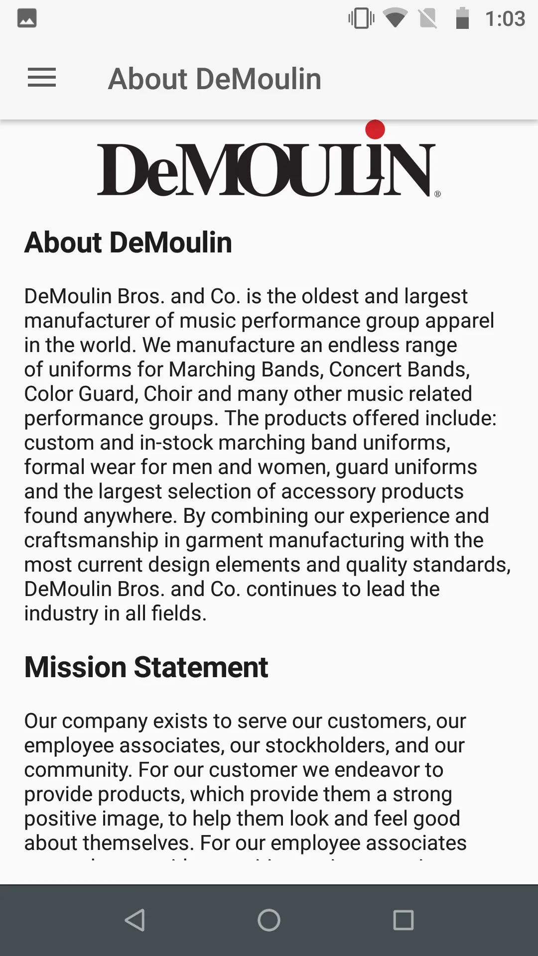 DeMoulin | Indus Appstore | Screenshot