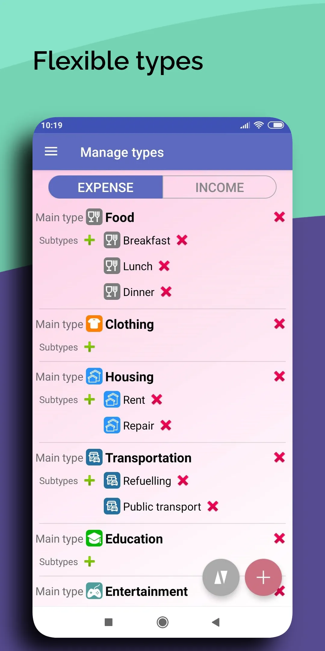 MyMoneyLog - Expenses, Budgets | Indus Appstore | Screenshot