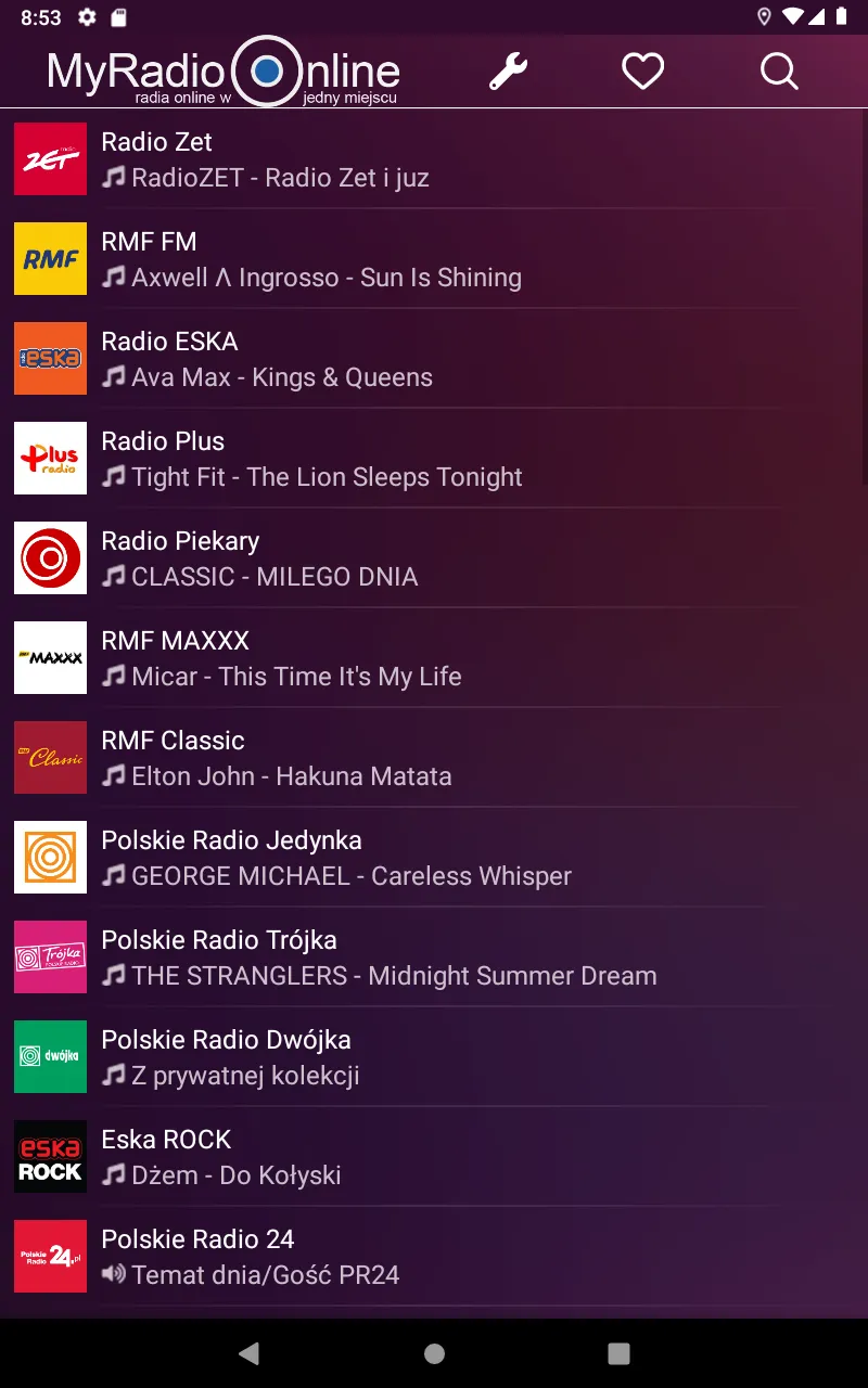 My Radio Online - PL - Polska | Indus Appstore | Screenshot