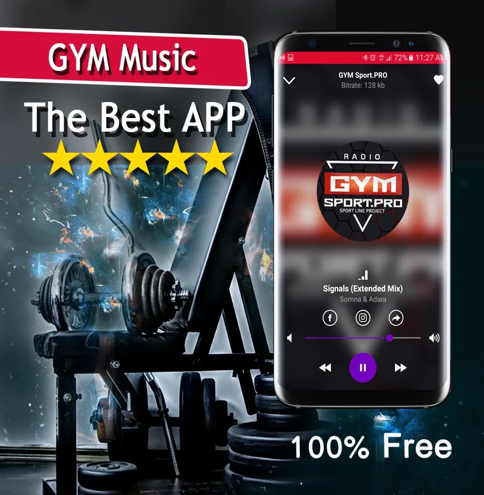 GYM Music App | Indus Appstore | Screenshot