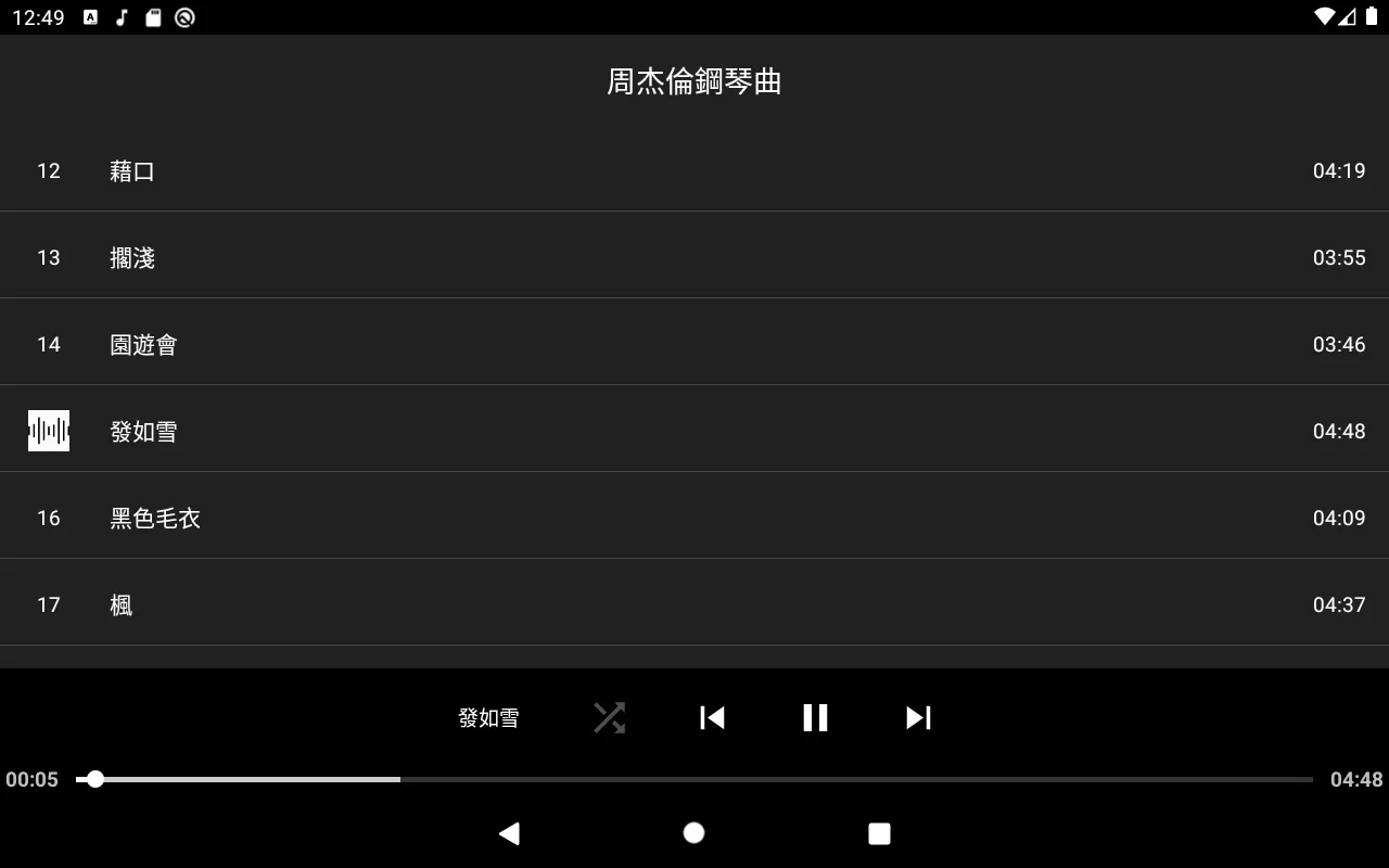 周杰倫鋼琴曲 | Indus Appstore | Screenshot