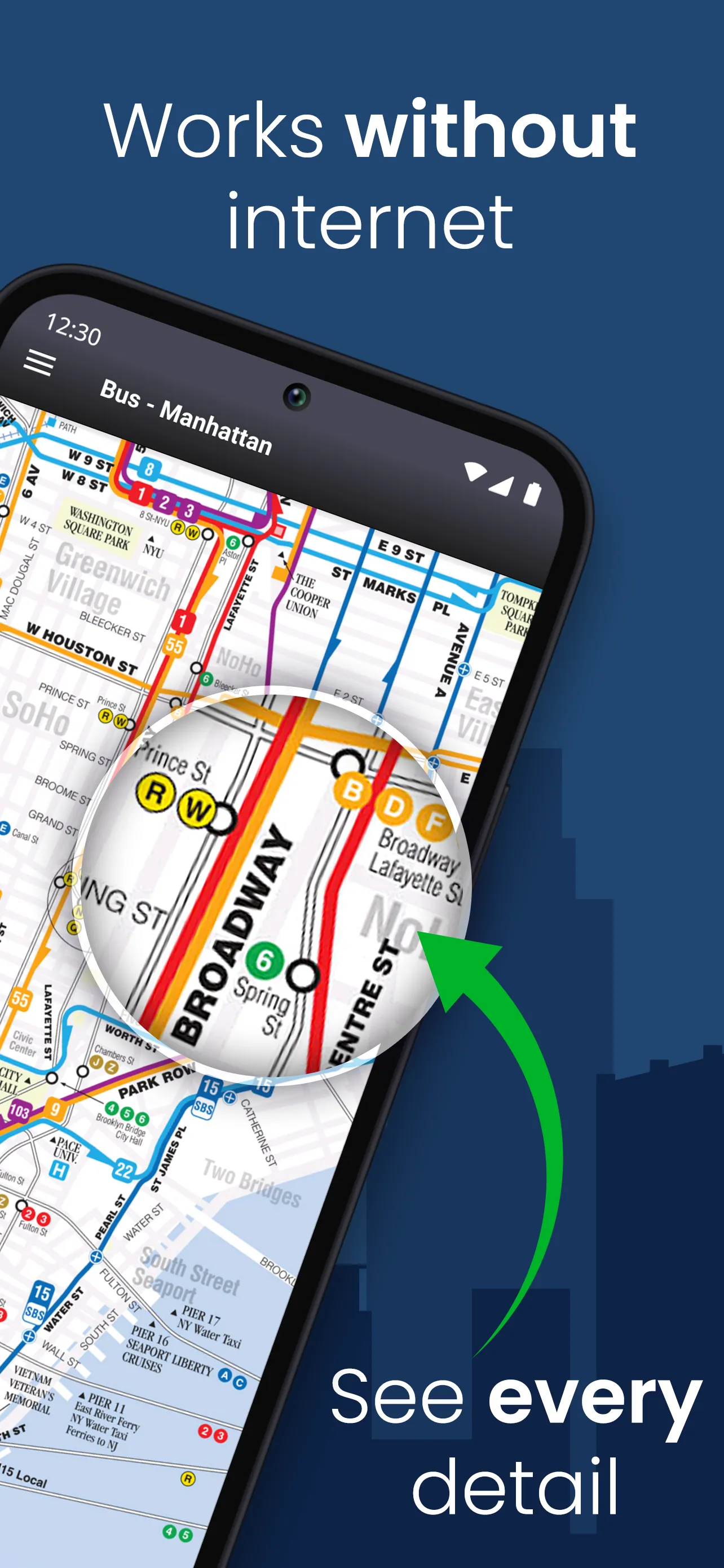 NYC Subway Map & MTA Bus Maps | Indus Appstore | Screenshot