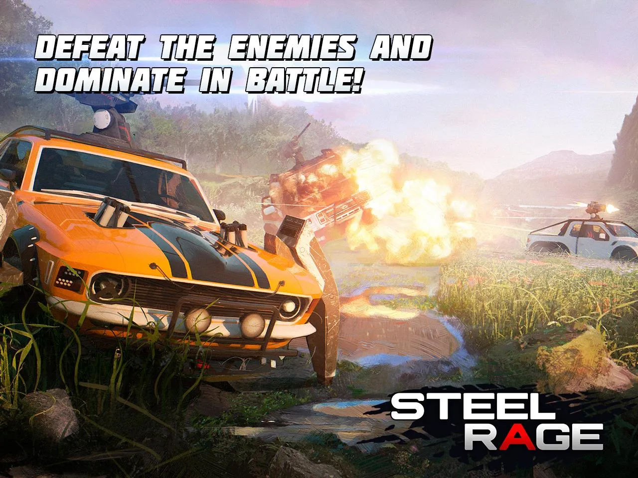 Steel Rage: Mech Cars PvP War | Indus Appstore | Screenshot