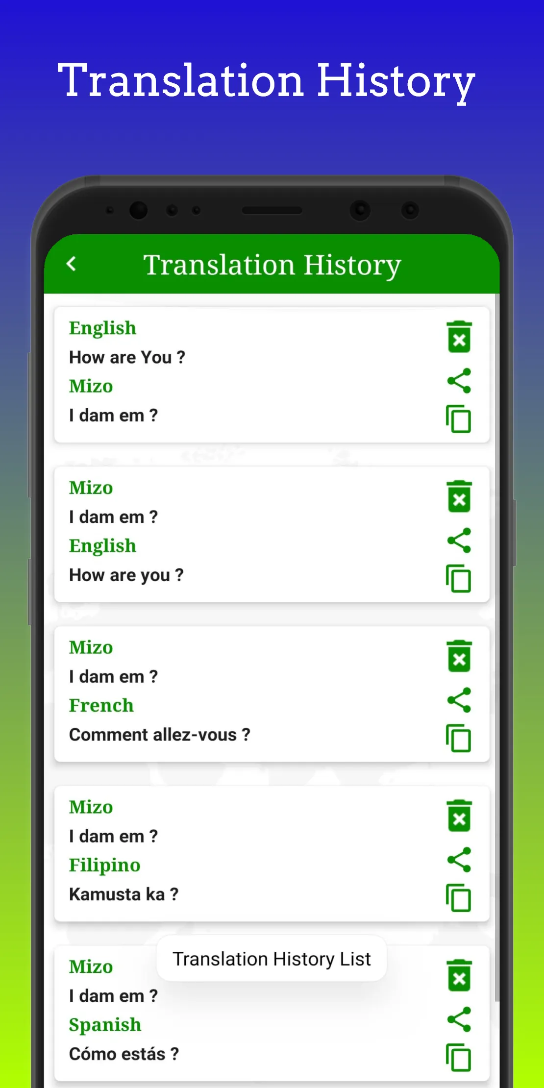 Mizo Translator | Indus Appstore | Screenshot