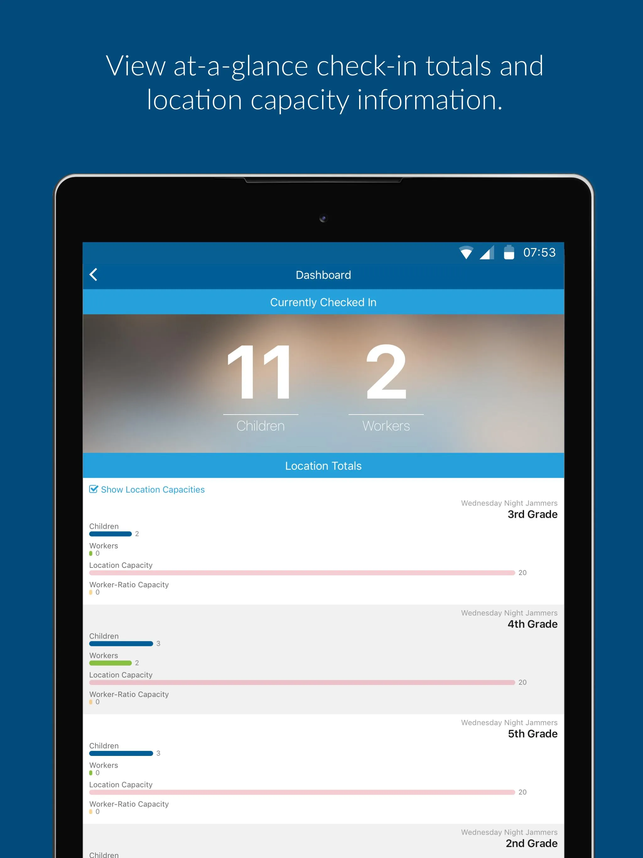 KidCheck Admin Console | Indus Appstore | Screenshot