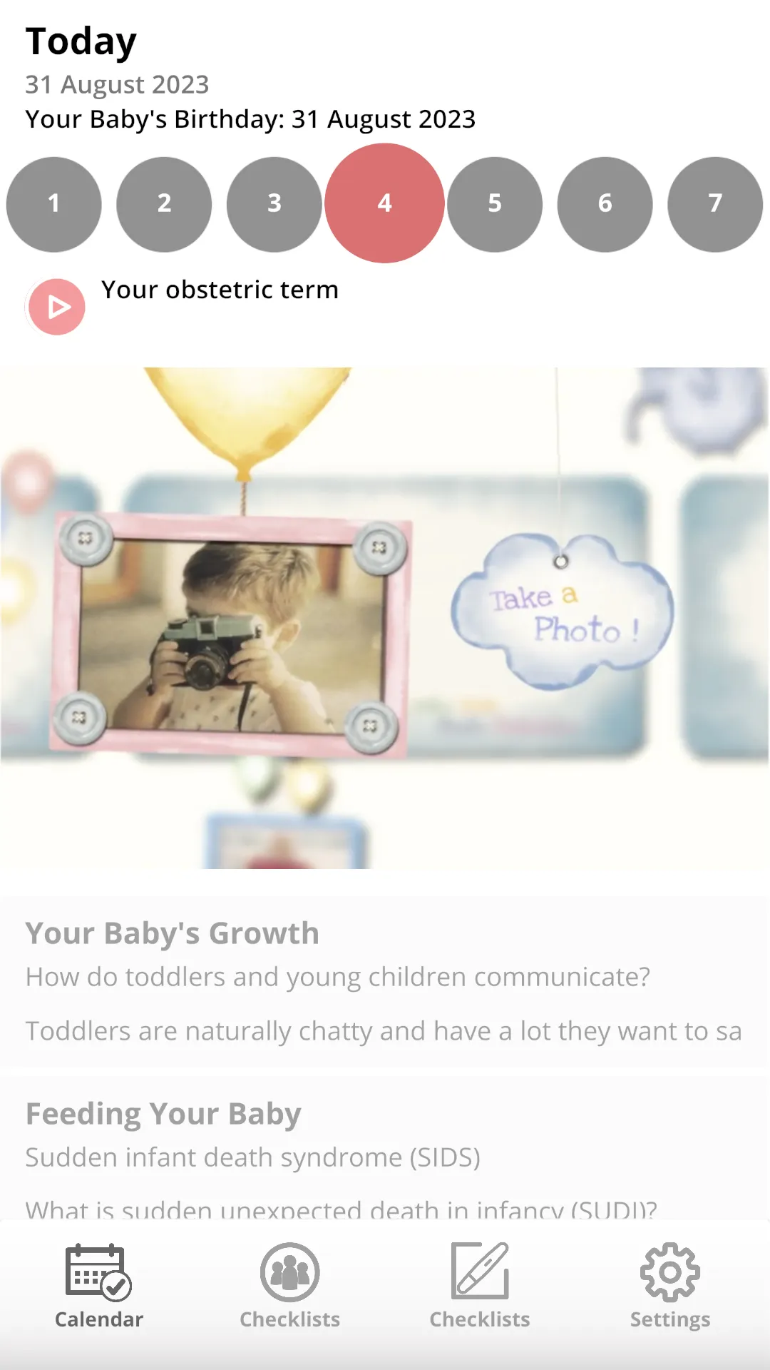 Baby Tracker | Indus Appstore | Screenshot