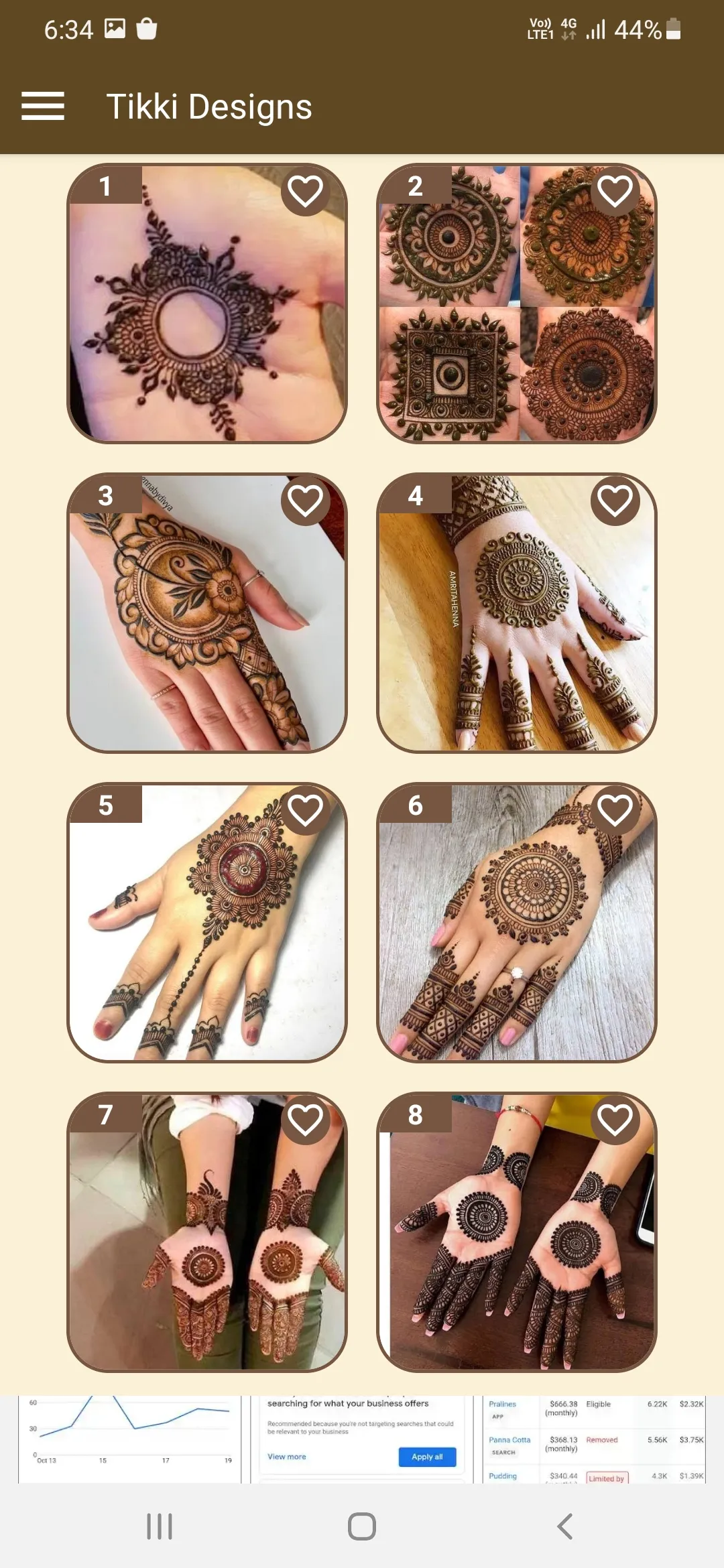 Mehendi Design Offline | Indus Appstore | Screenshot