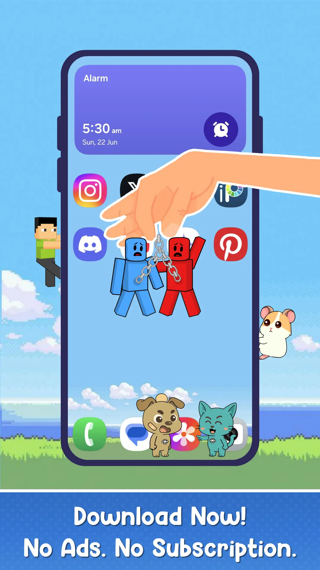 Floatoon: Create Shimeji Pets | Indus Appstore | Screenshot