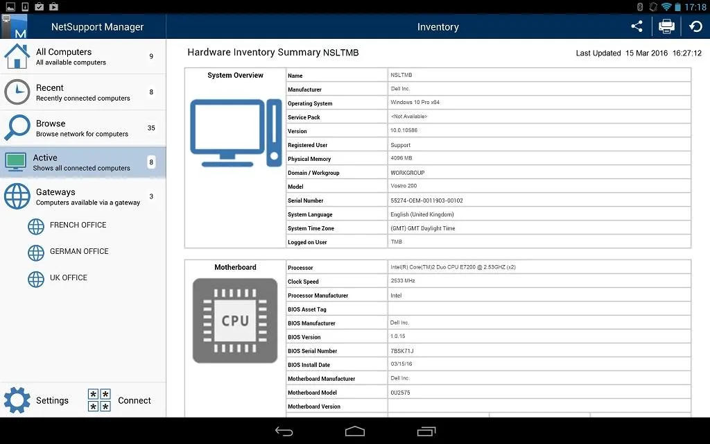 NetSupport Manager Control | Indus Appstore | Screenshot