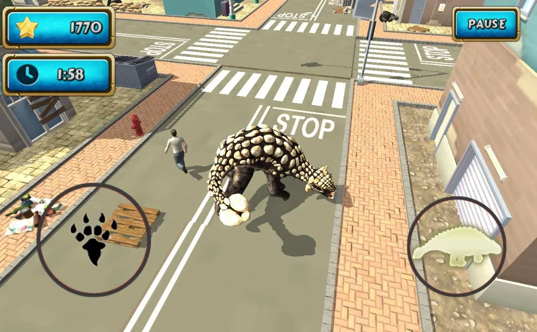 Dinosaur Simulator 2 Dino City | Indus Appstore | Screenshot