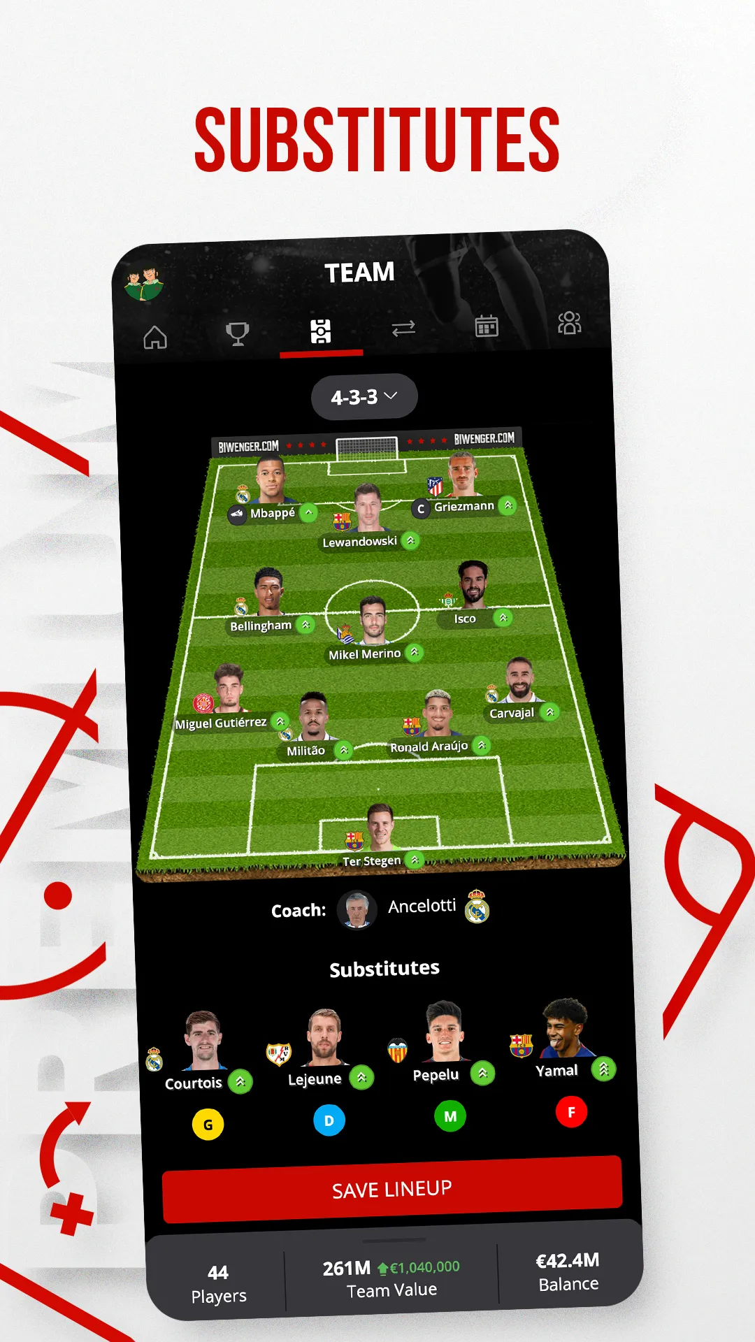 Biwenger - Fantasy Football | Indus Appstore | Screenshot