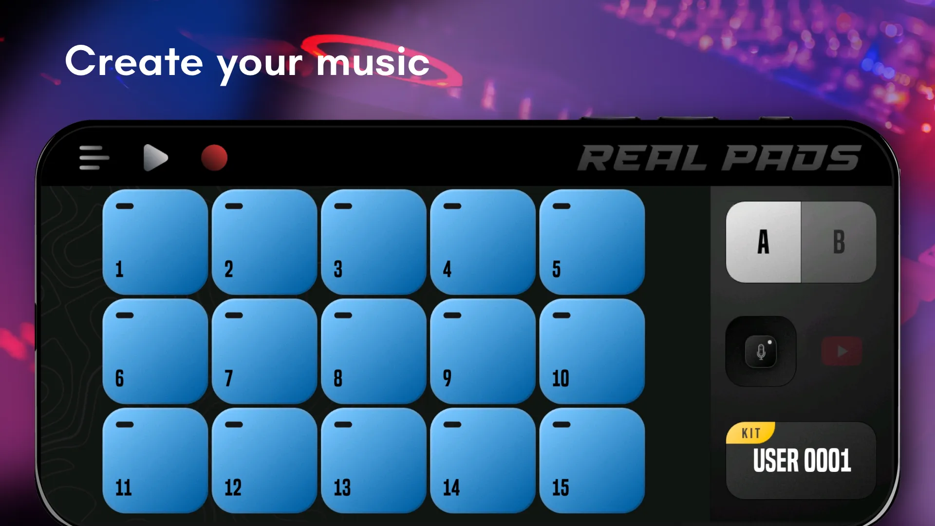 Real Pads: DJ electro drums | Indus Appstore | Screenshot