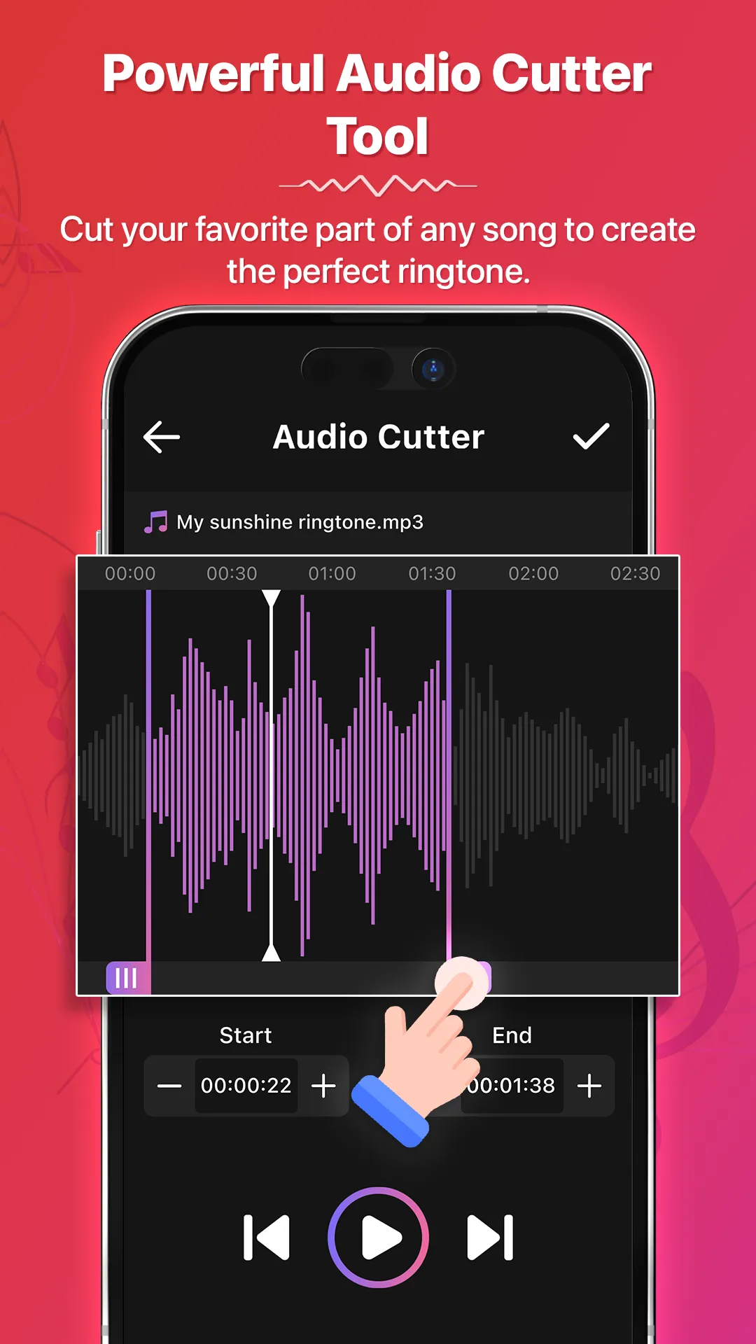 MP3 Ringtone & Audio Cutter | Indus Appstore | Screenshot