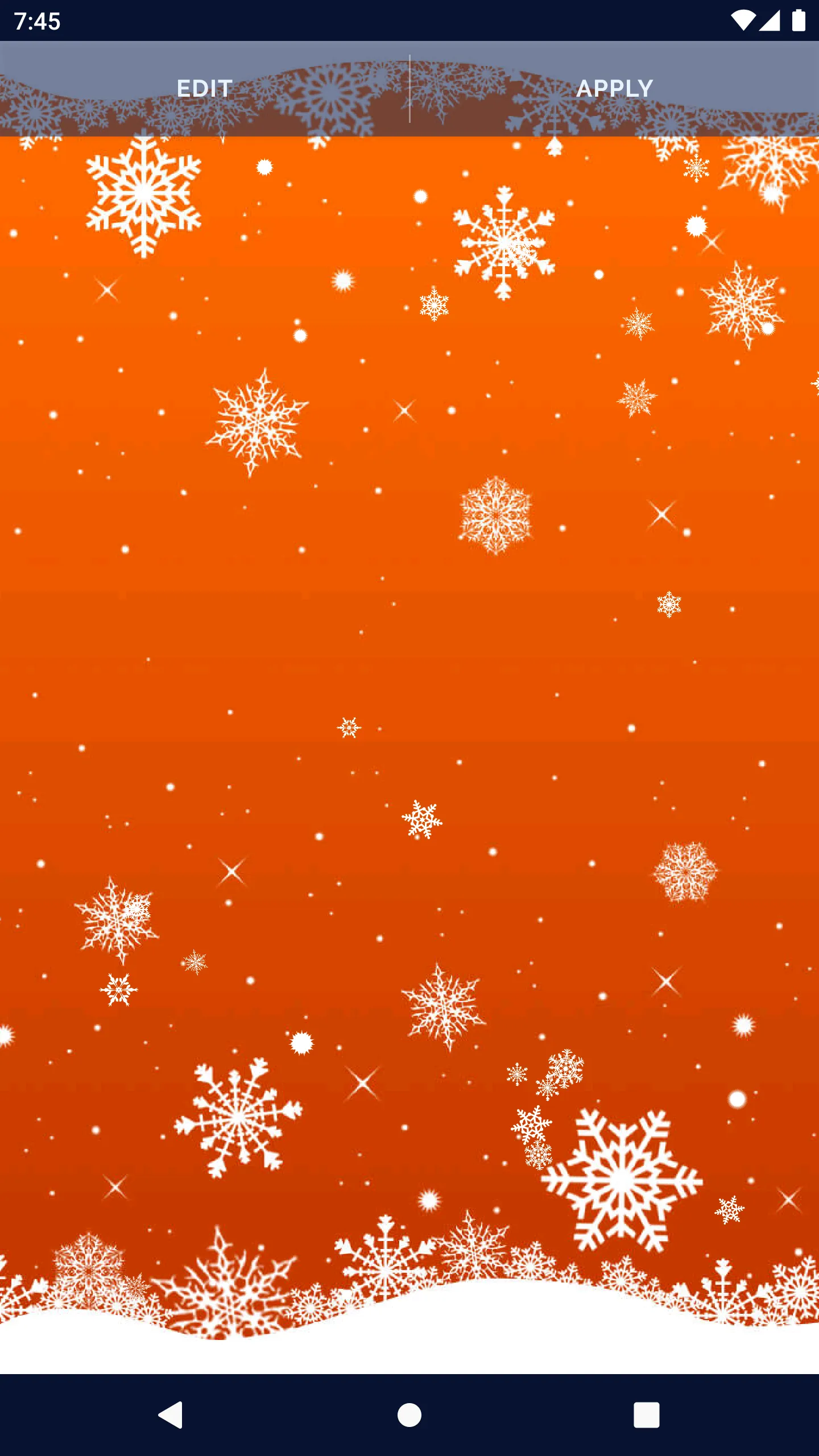 Ice Snowflakes Snow Wallpapers | Indus Appstore | Screenshot