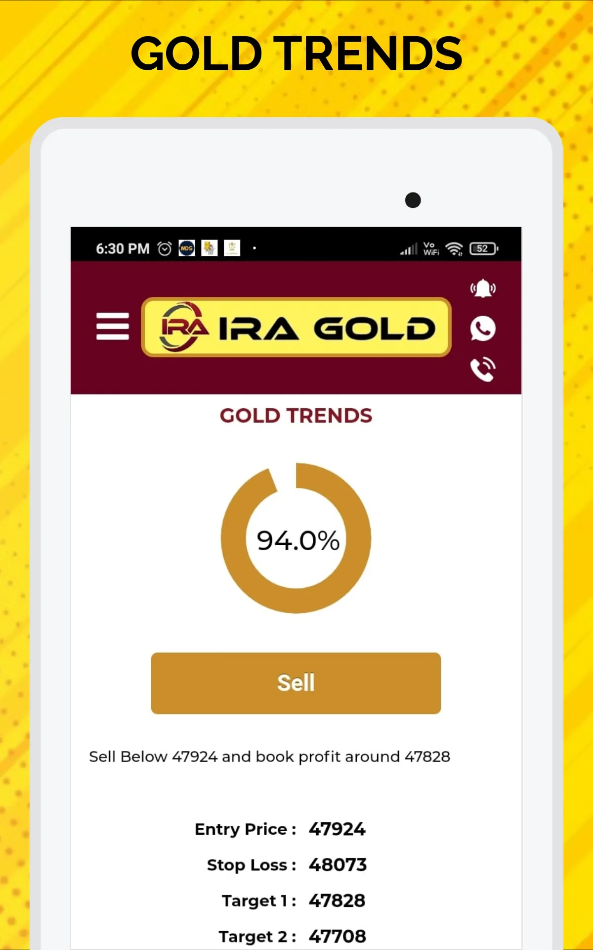 Ira Gold | Indus Appstore | Screenshot