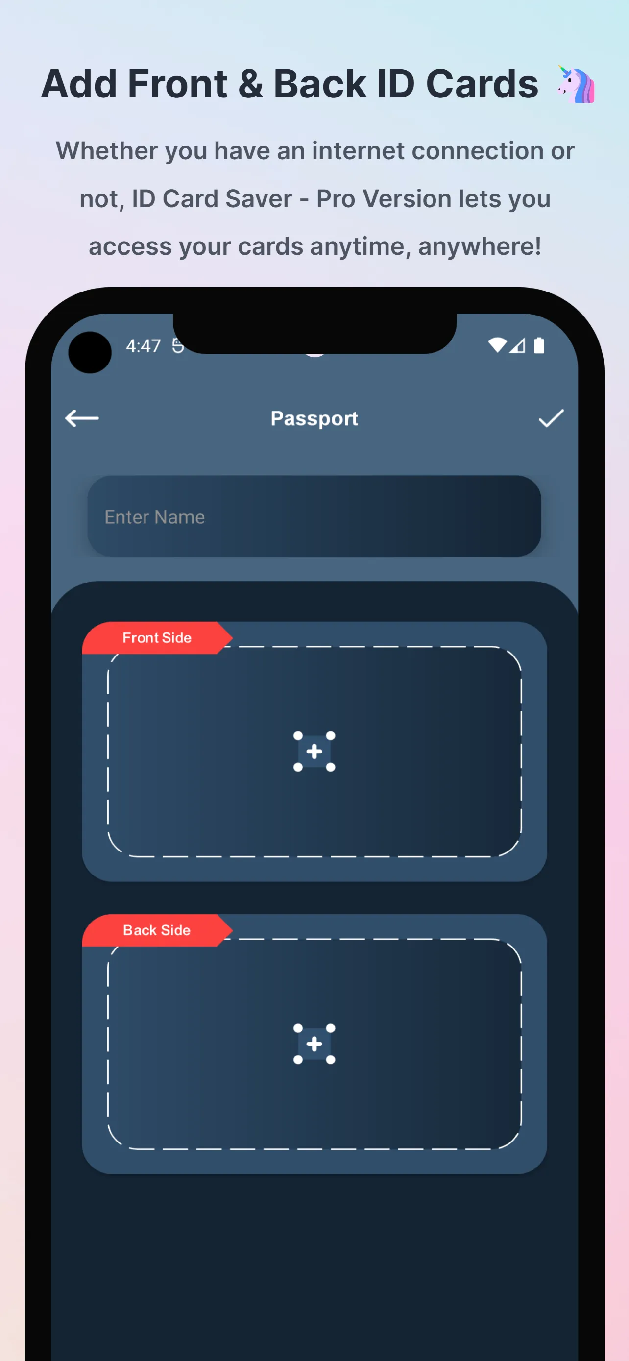 ID Card Saver - Pro Version | Indus Appstore | Screenshot