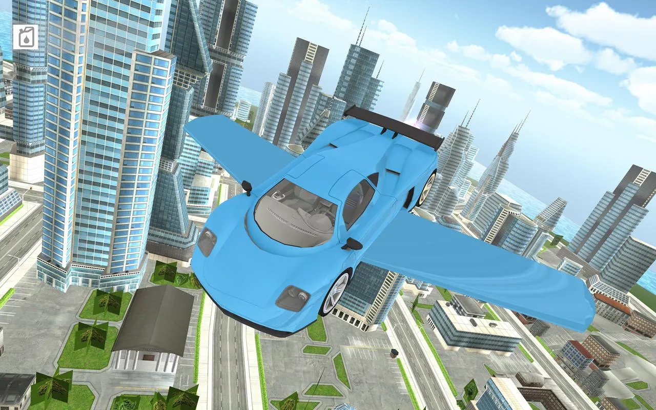 Flying Car Simulator Xtreme 3D | Indus Appstore | Screenshot