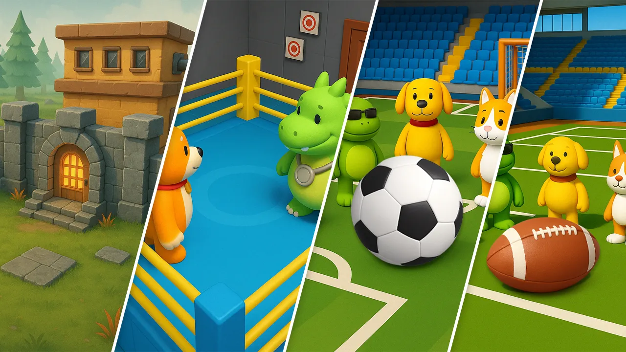 Party Paws: Animal Fight | Indus Appstore | Screenshot