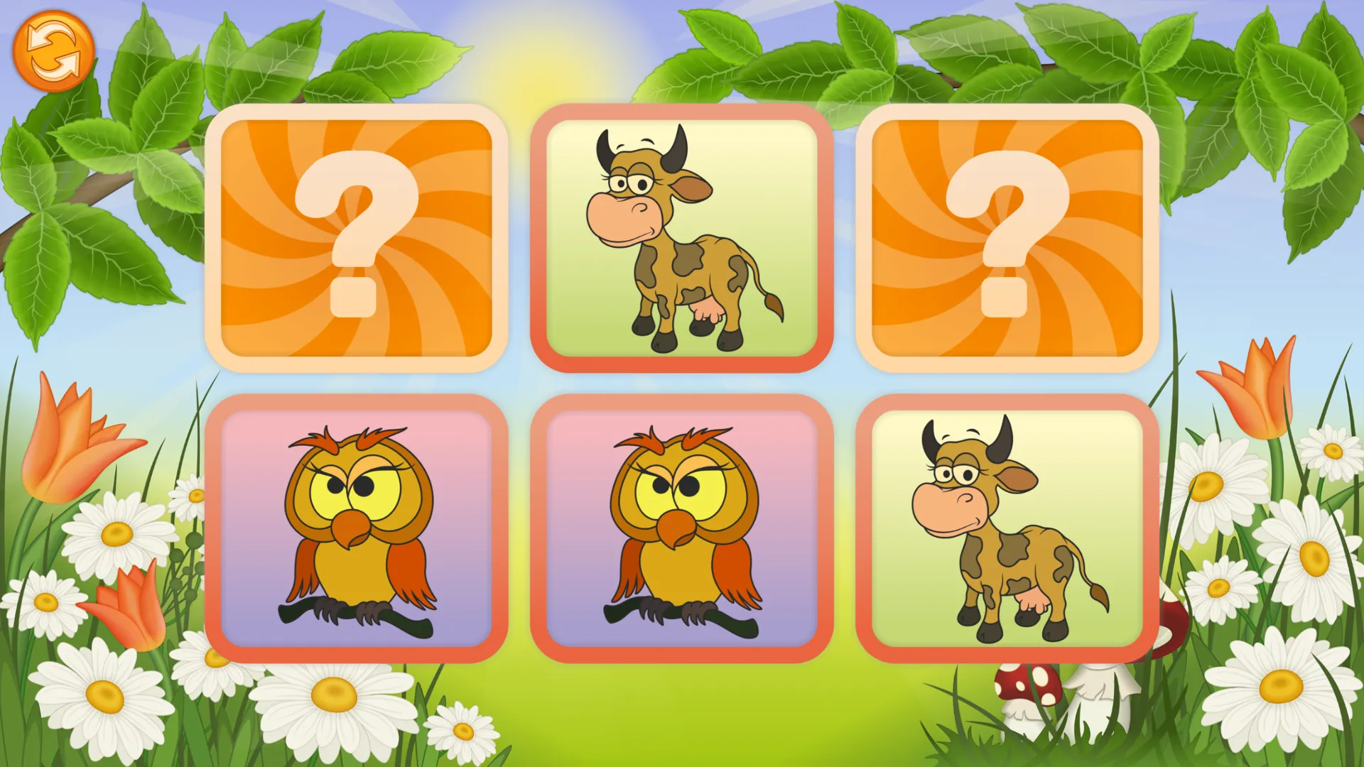 Memory Game - Animals | Indus Appstore | Screenshot