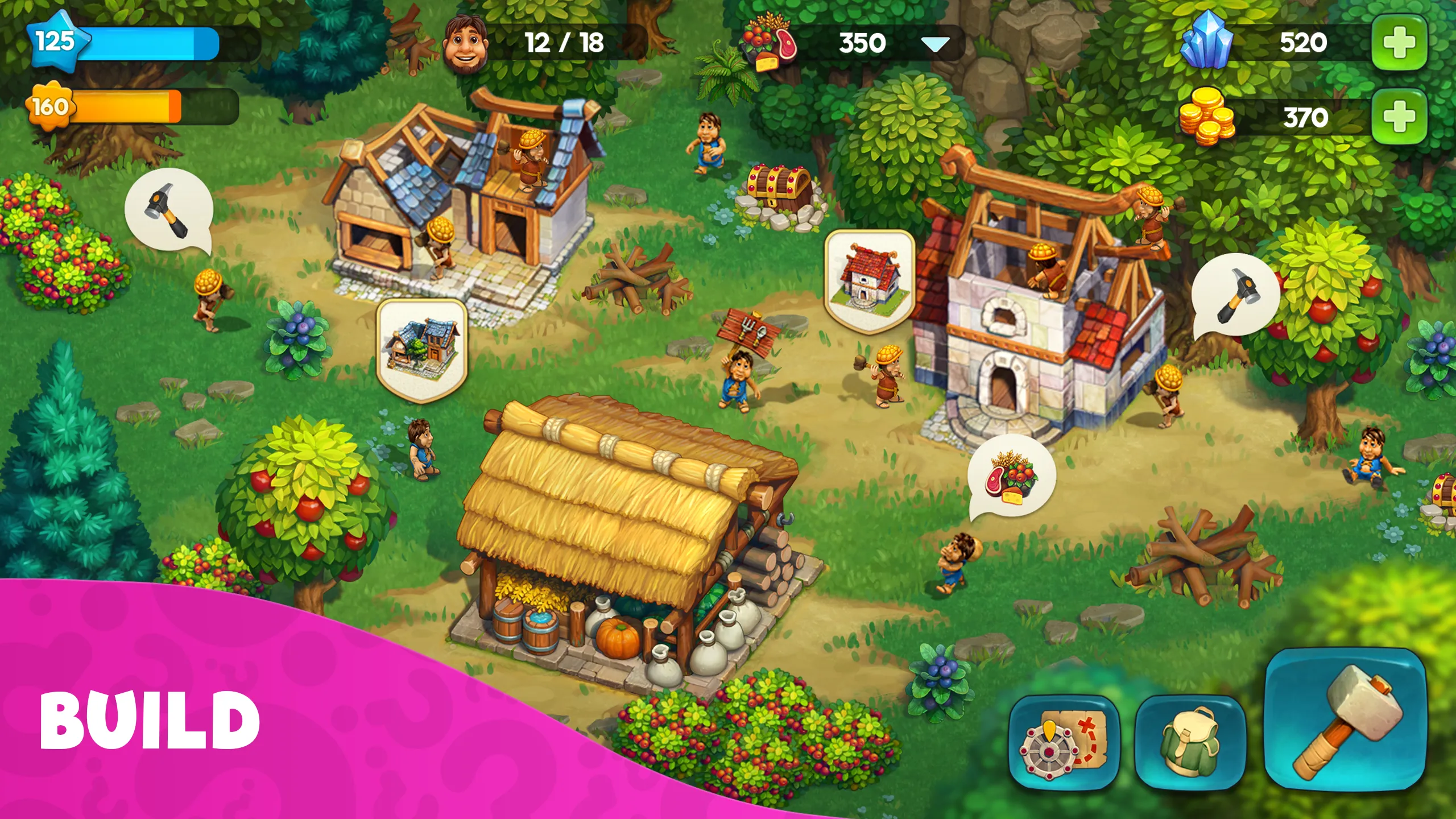 The Tribez: Build a Village | Indus Appstore | Screenshot