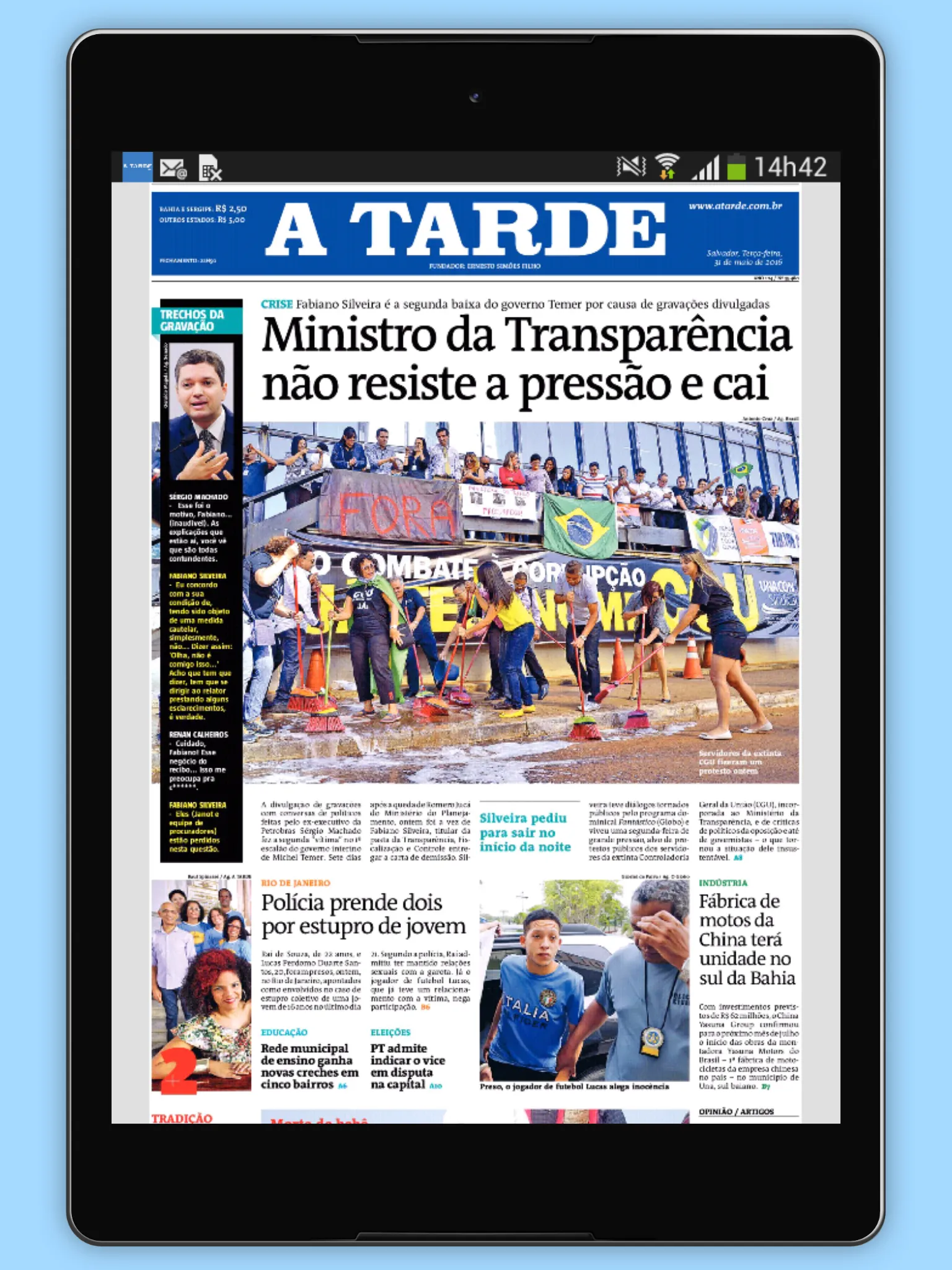 Jornal - A TARDE | Indus Appstore | Screenshot