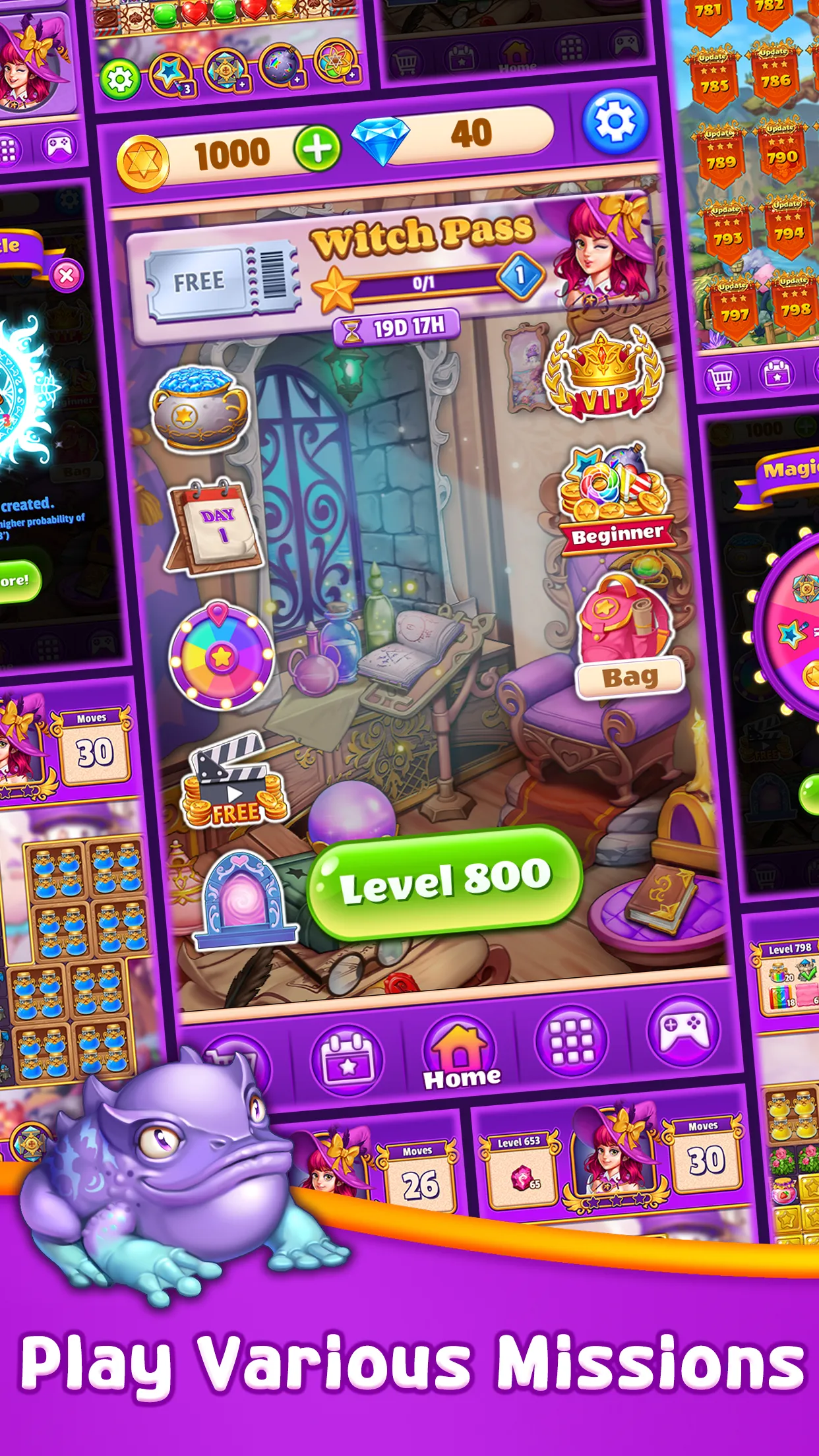 Witch N Magic: Match 3 Puzzle | Indus Appstore | Screenshot