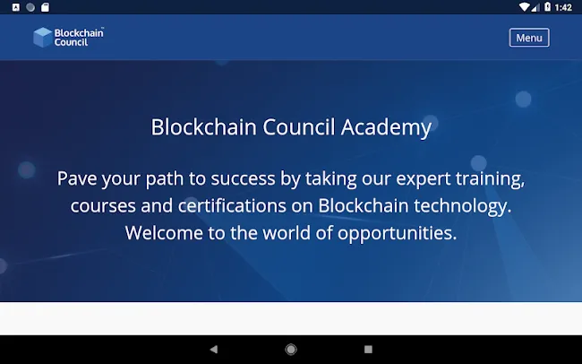 Blockchain Council Academy | Indus Appstore | Screenshot