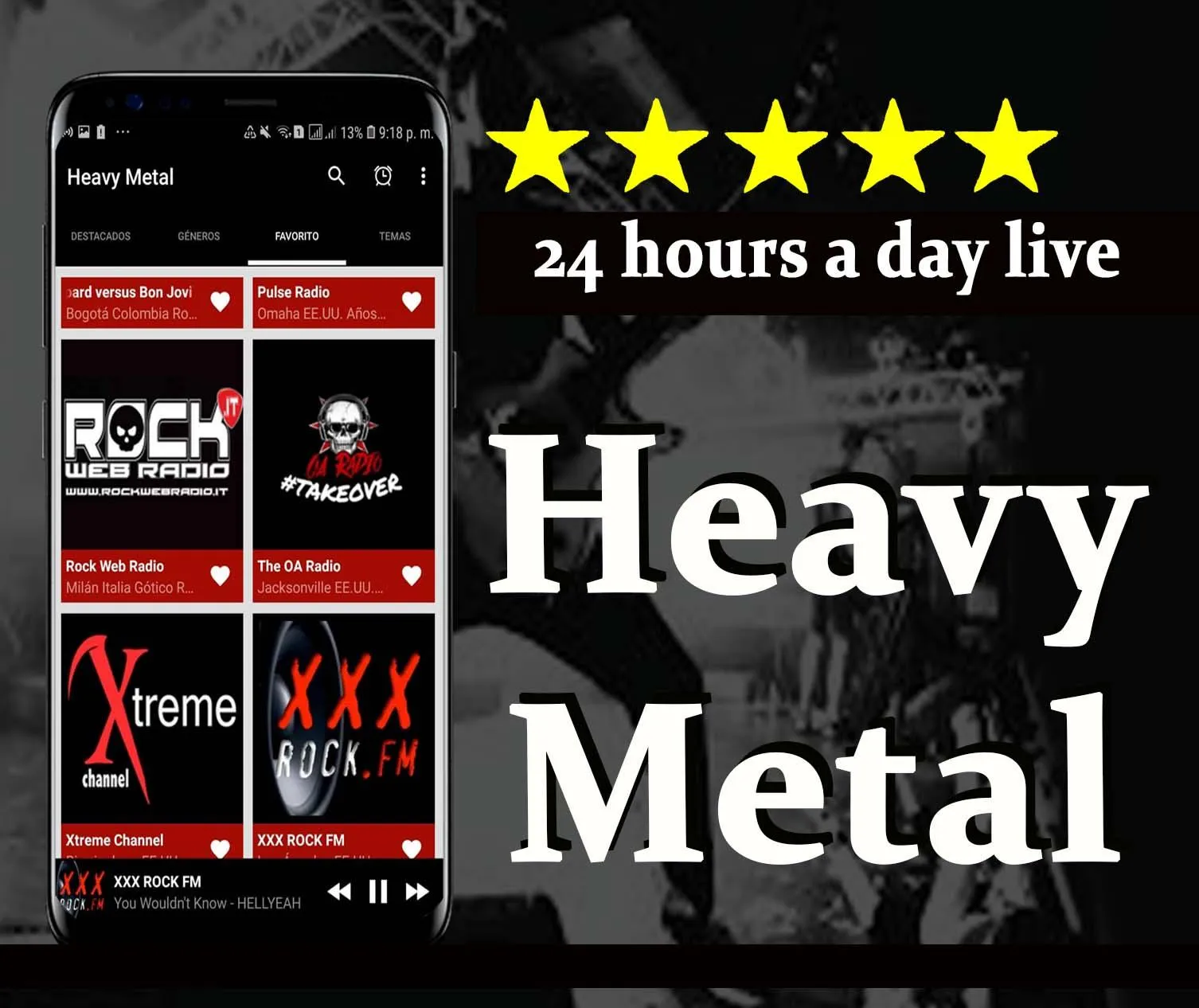 Heavy Metal Music | Indus Appstore | Screenshot